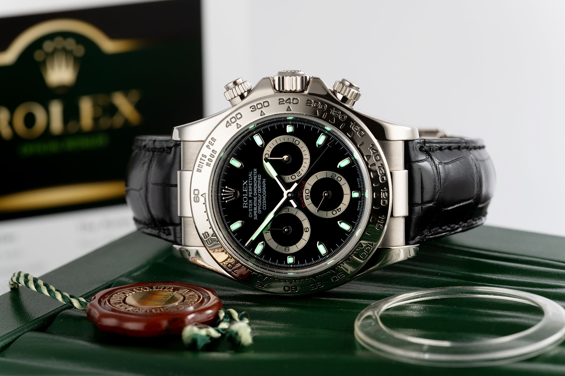 ref 116519 | 'Full Set' Serviced By Rolex | Rolex Cosmograph Daytona