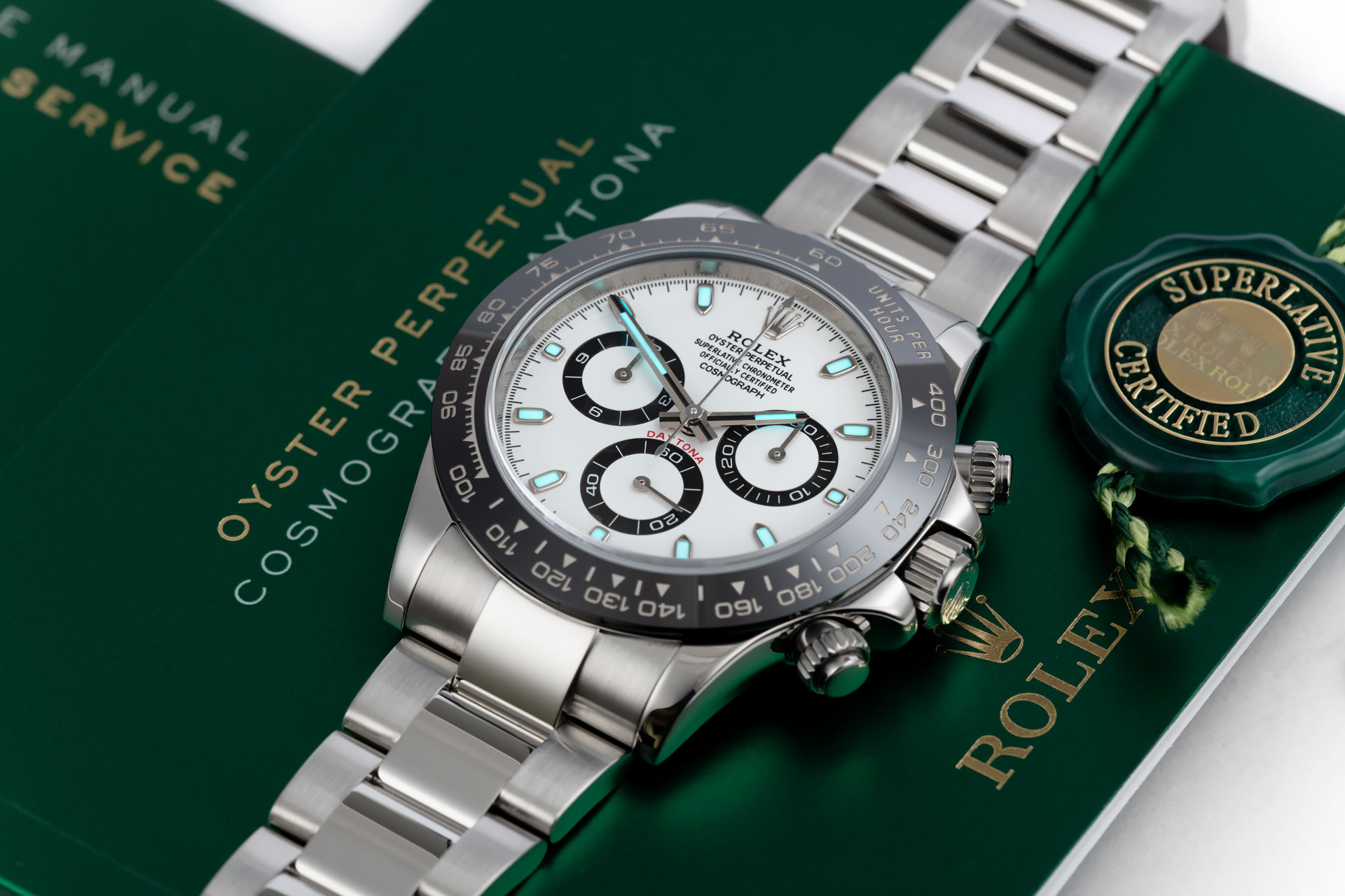 ref 116500LN | Rolex Warranty to 2022 | Rolex Cosmograph Daytona