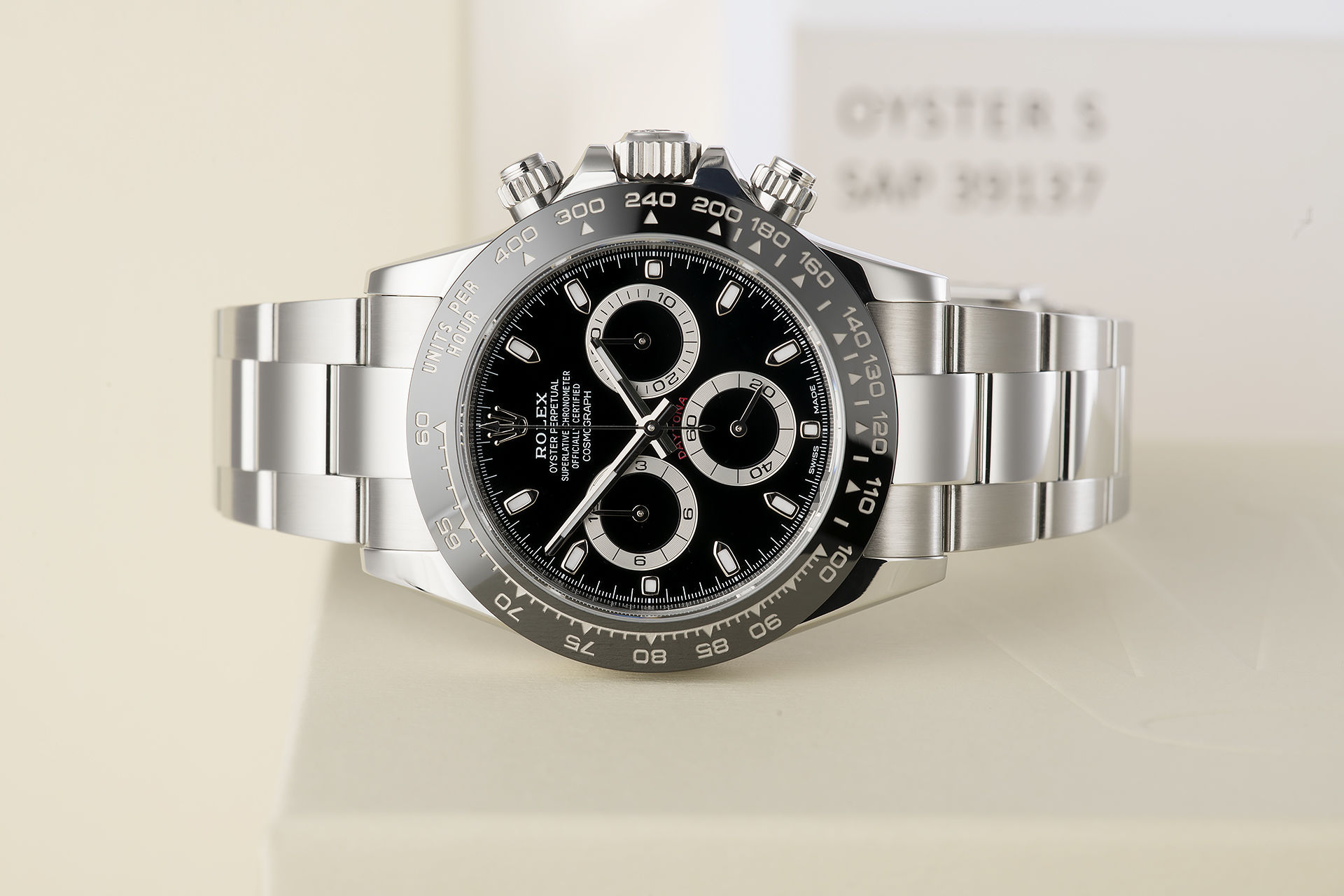 ref 116500LN | Rolex Warranty to 2023 | Rolex Cosmograph Daytona