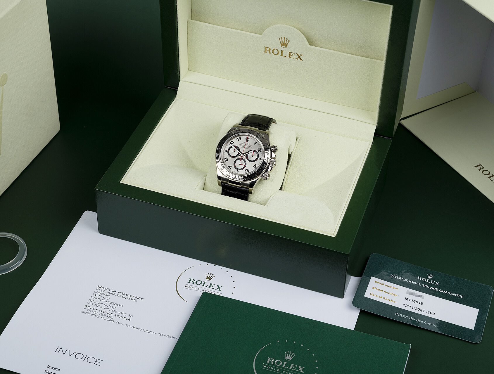 ref 116519 | 116519 - Rolex Warranty to 2023 | Rolex Cosmograph Daytona