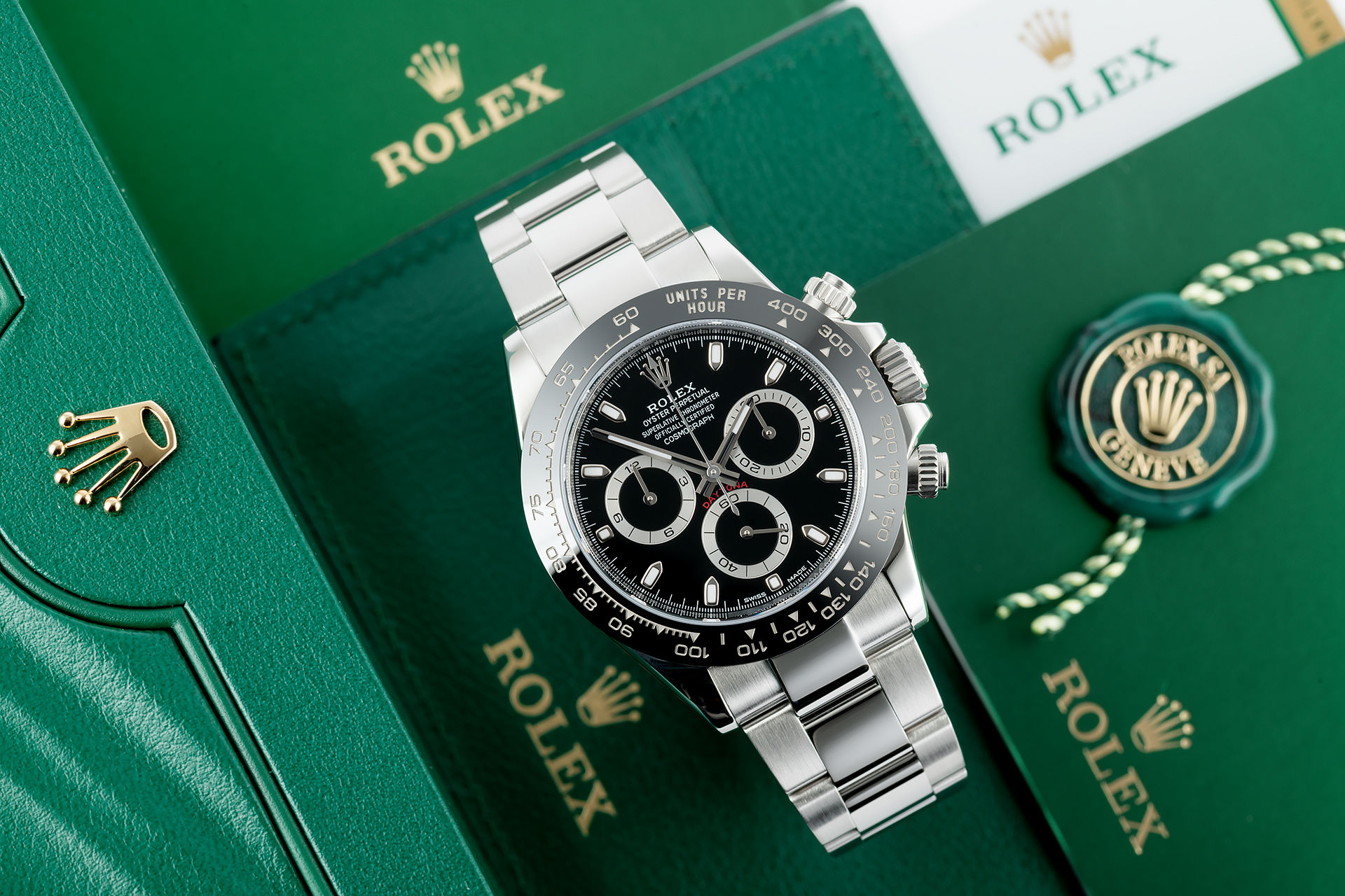 ref 116500LN | Rolex Warranty to 2024 | Rolex Cosmograph Daytona