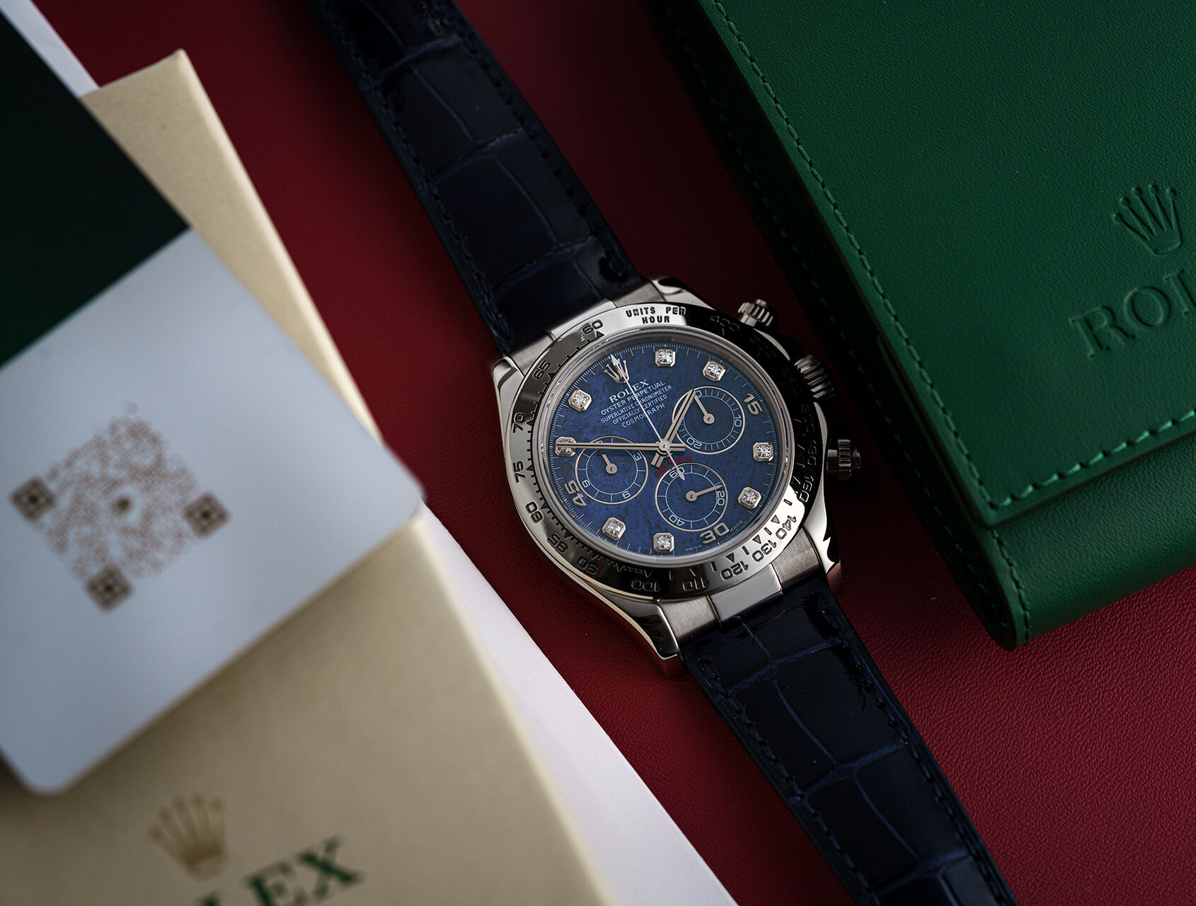 ref 116519 | - Sodalite Diamond Dial | Rolex Cosmograph Daytona