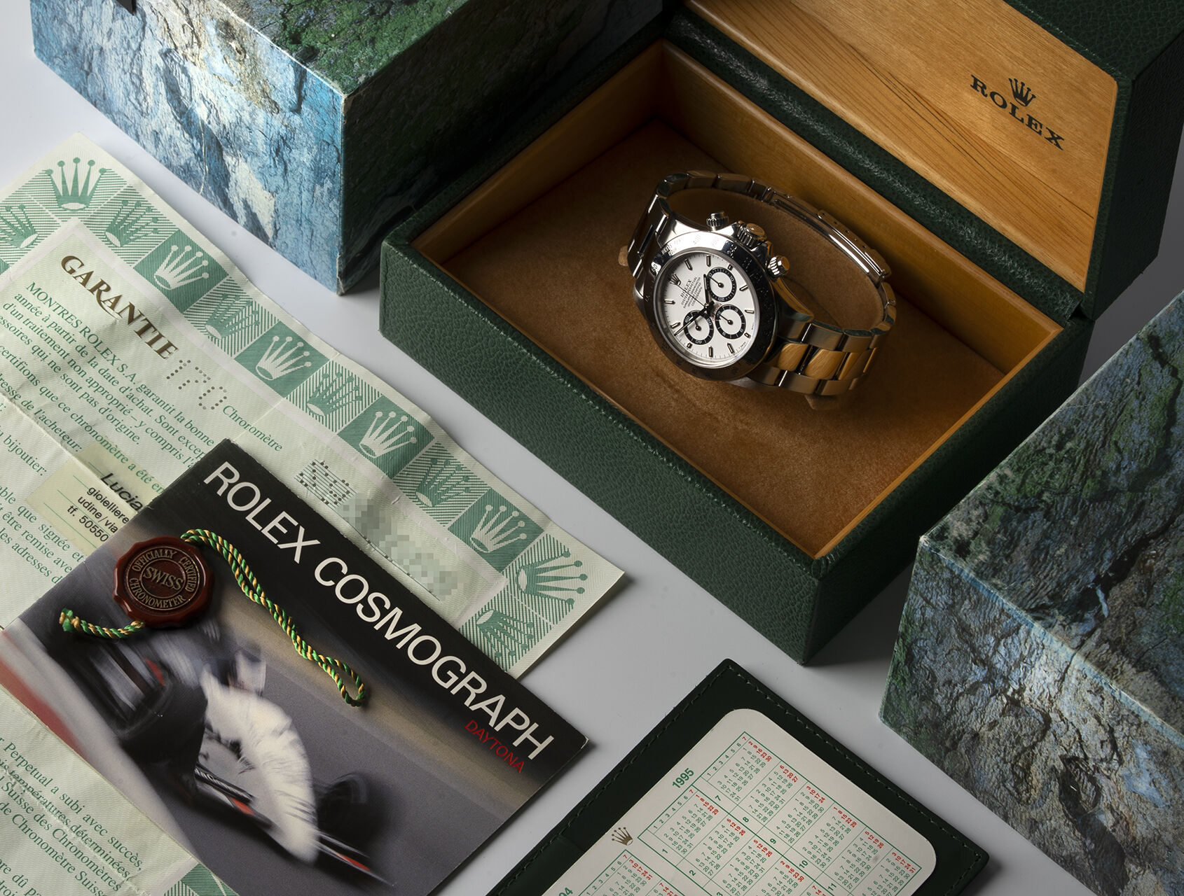 ref 16520 | 'Straight 6 Dial' | Rolex Cosmograph Daytona