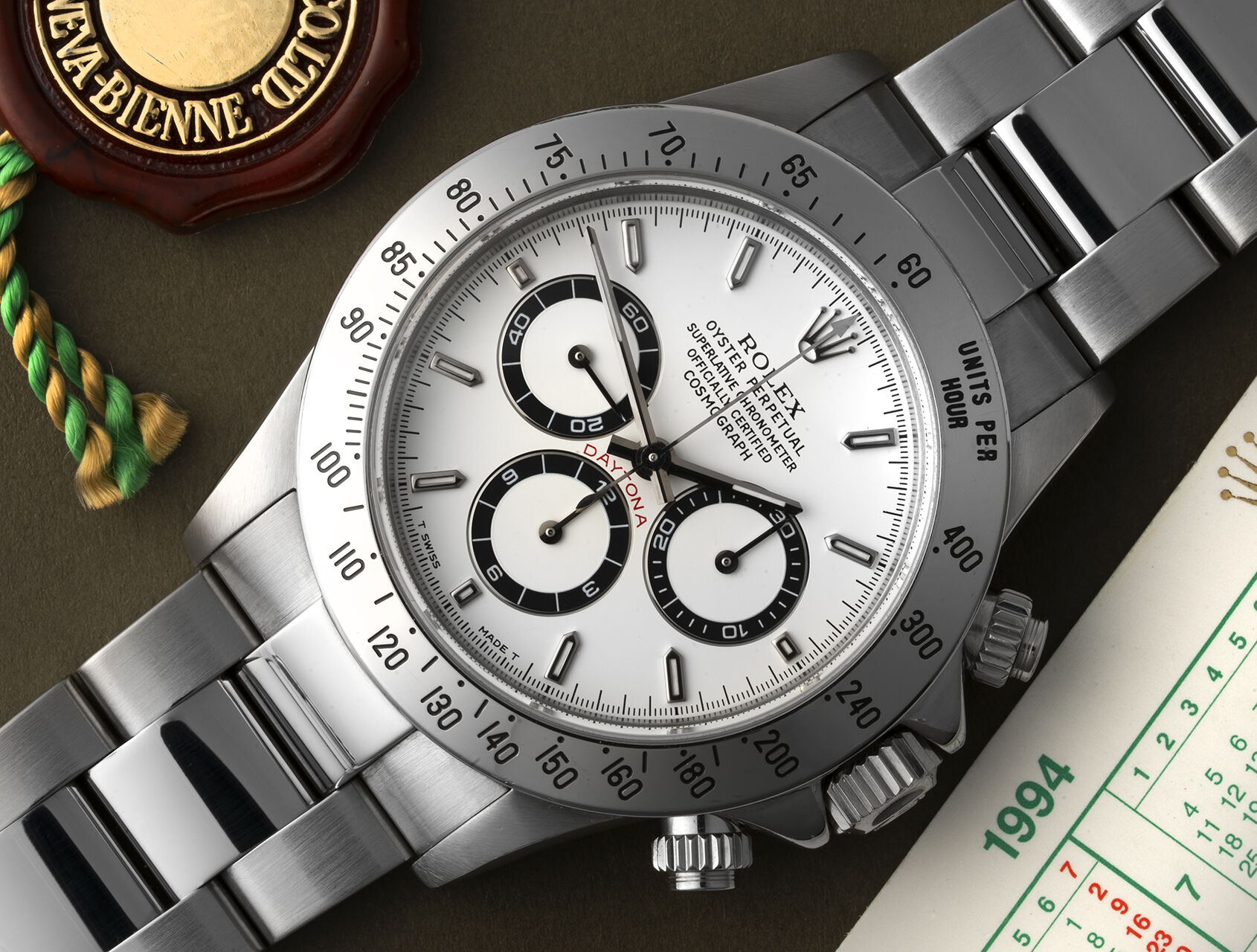 ref 16520 | 'Straight 6 Dial' | Rolex Cosmograph Daytona