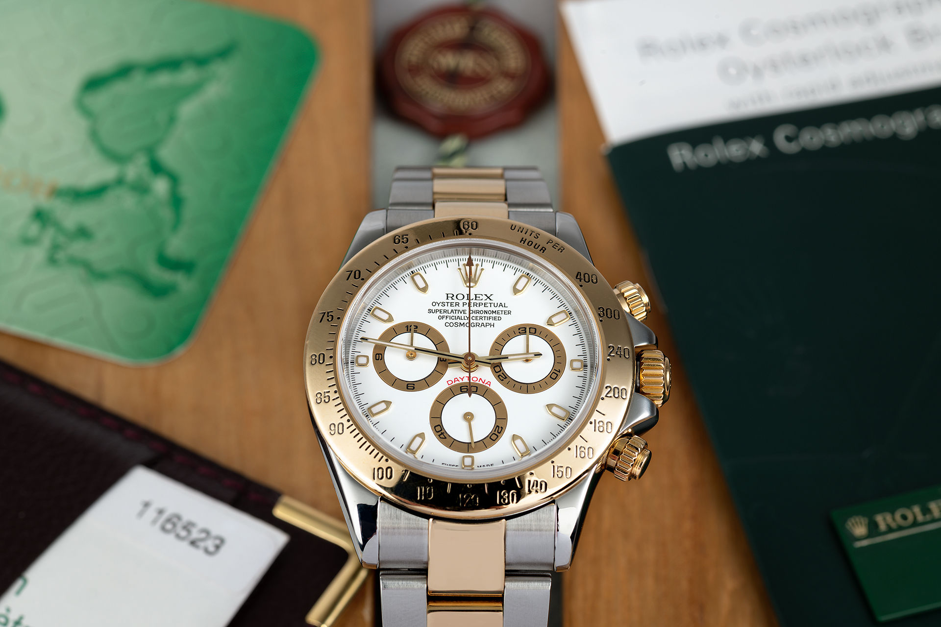 ref 116523 | 'Thin Hands' Full Set | Rolex Cosmograph Daytona