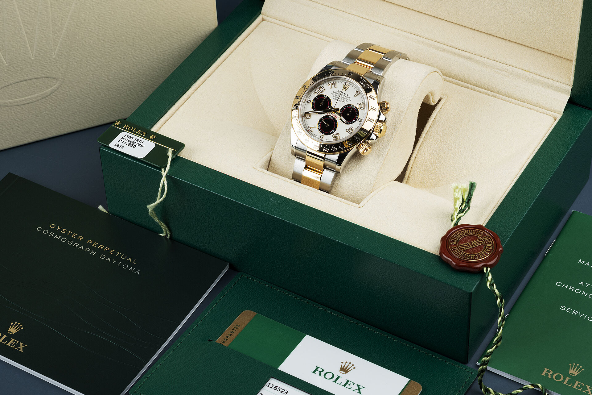 ref 116523 | UK Retailed | Rolex Cosmograph Daytona