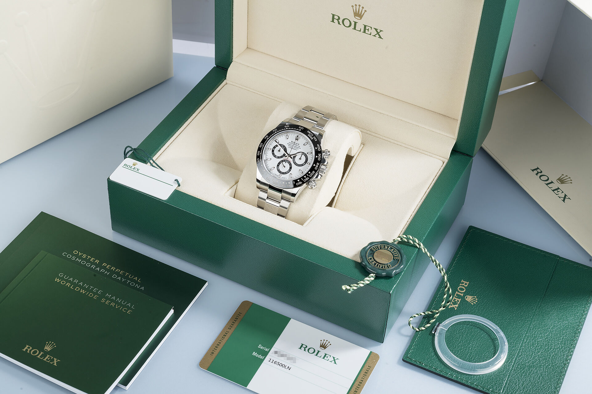 ref 116500LN | 'Under Rolex Warranty' | Rolex Cosmograph Daytona