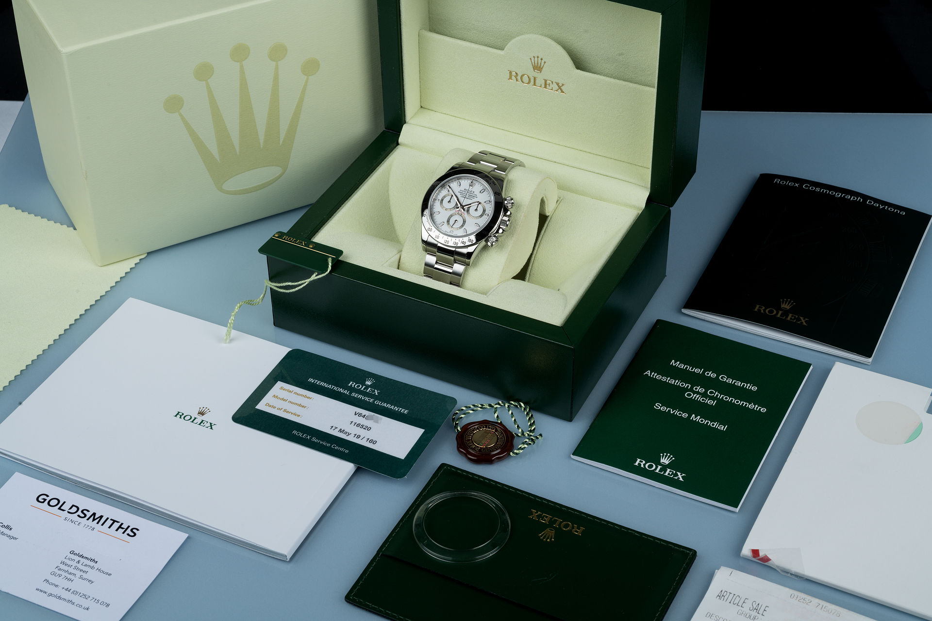 ref 116520 | Under Rolex Warranty | Rolex Cosmograph Daytona