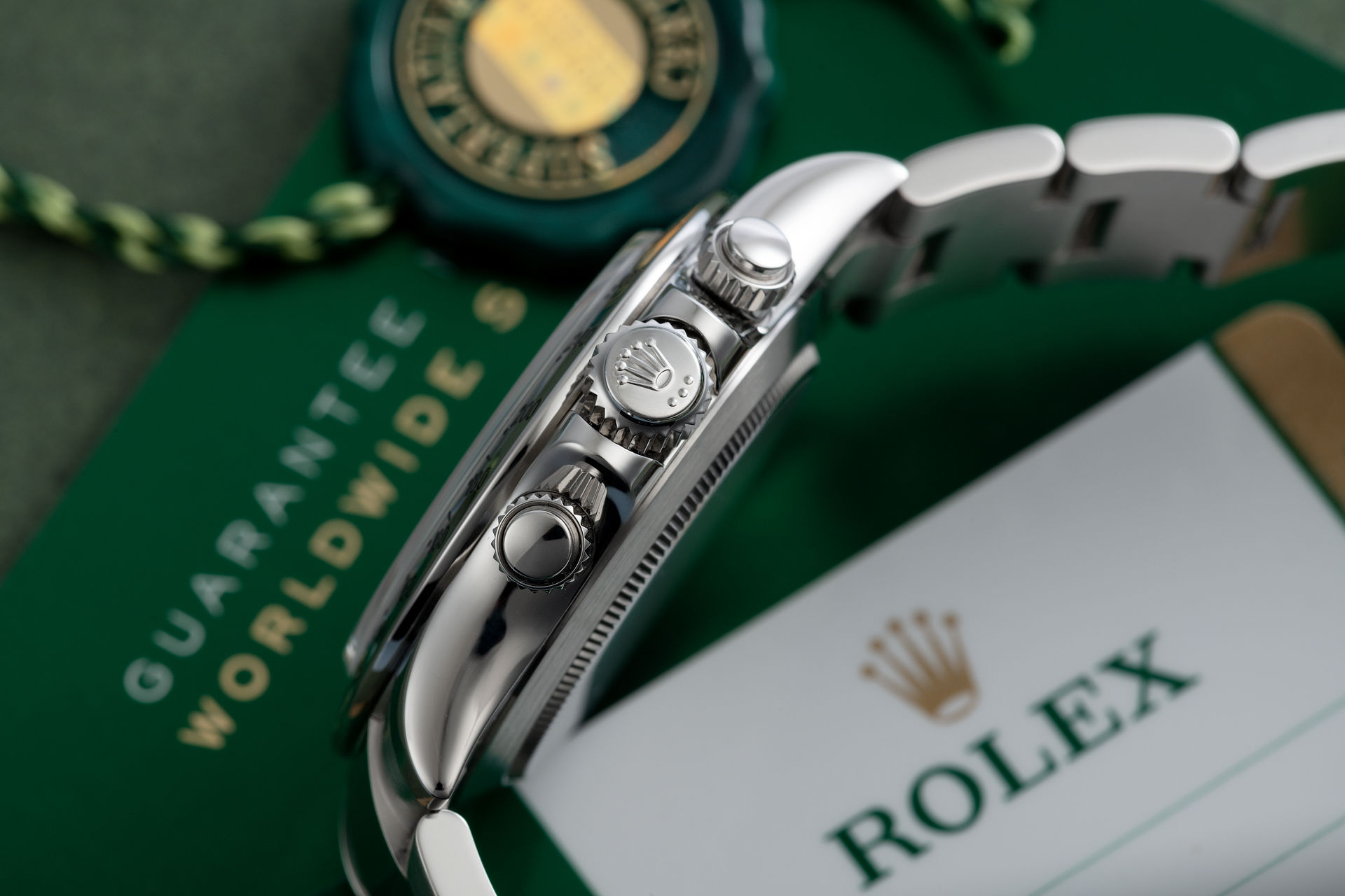 ref 116520 | 'Final Series' Rolex Warranty to 2021 | Rolex Cosmograph Daytona