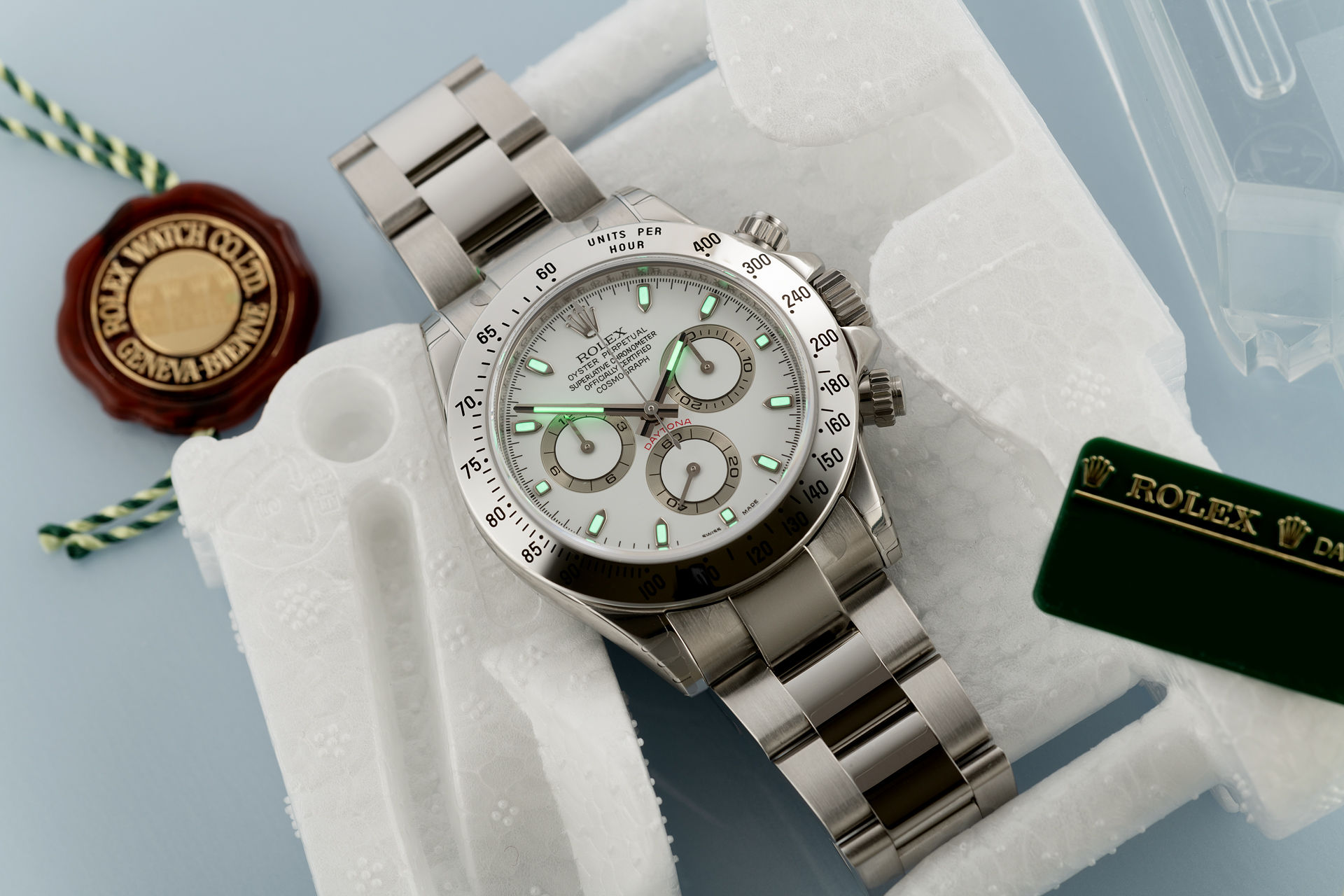 "Untouched" Full Set | ref 116520 | Rolex Cosmograph Daytona