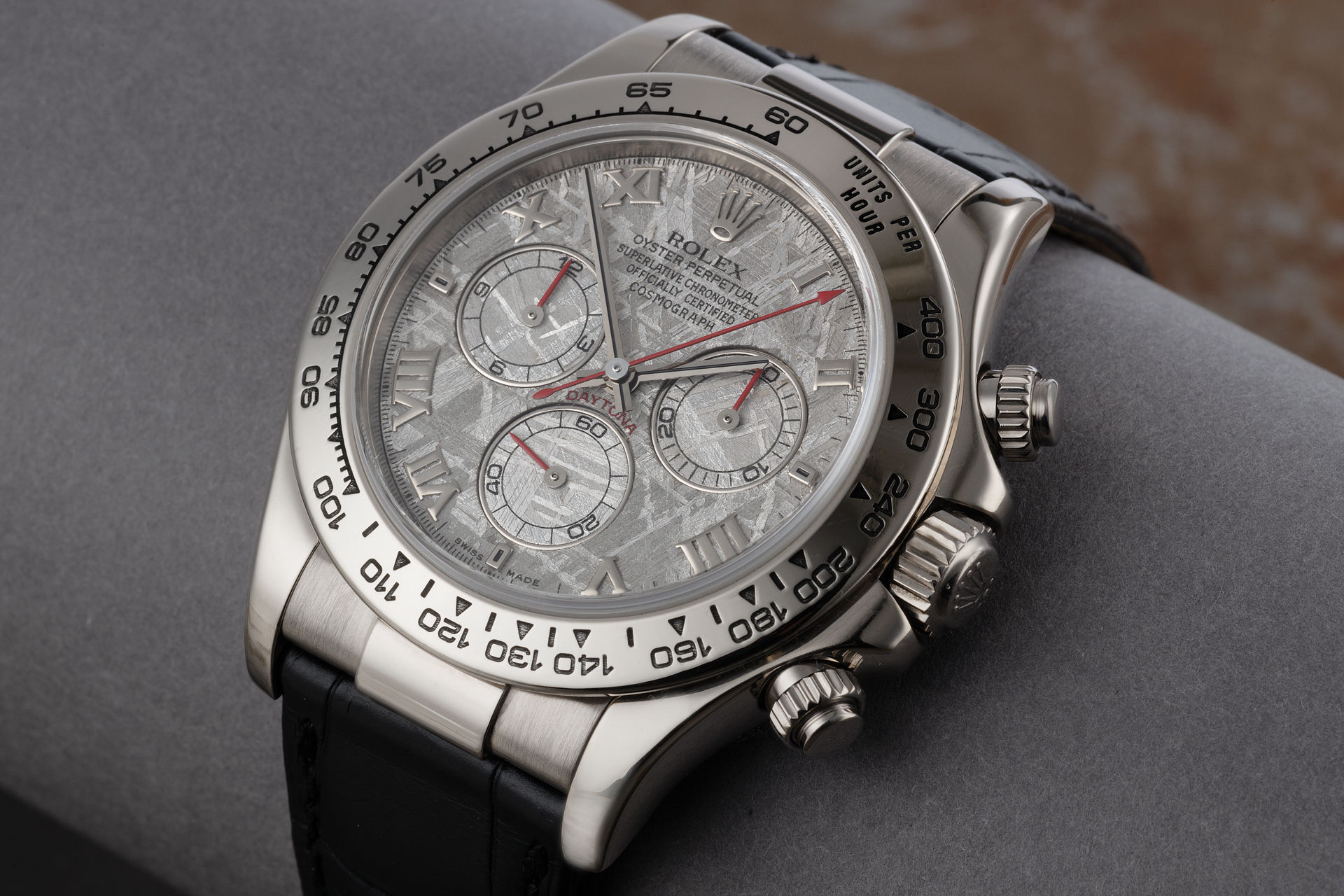 ref 116519 | White Gold 'Meterorite Dial' | Rolex Cosmograph Daytona