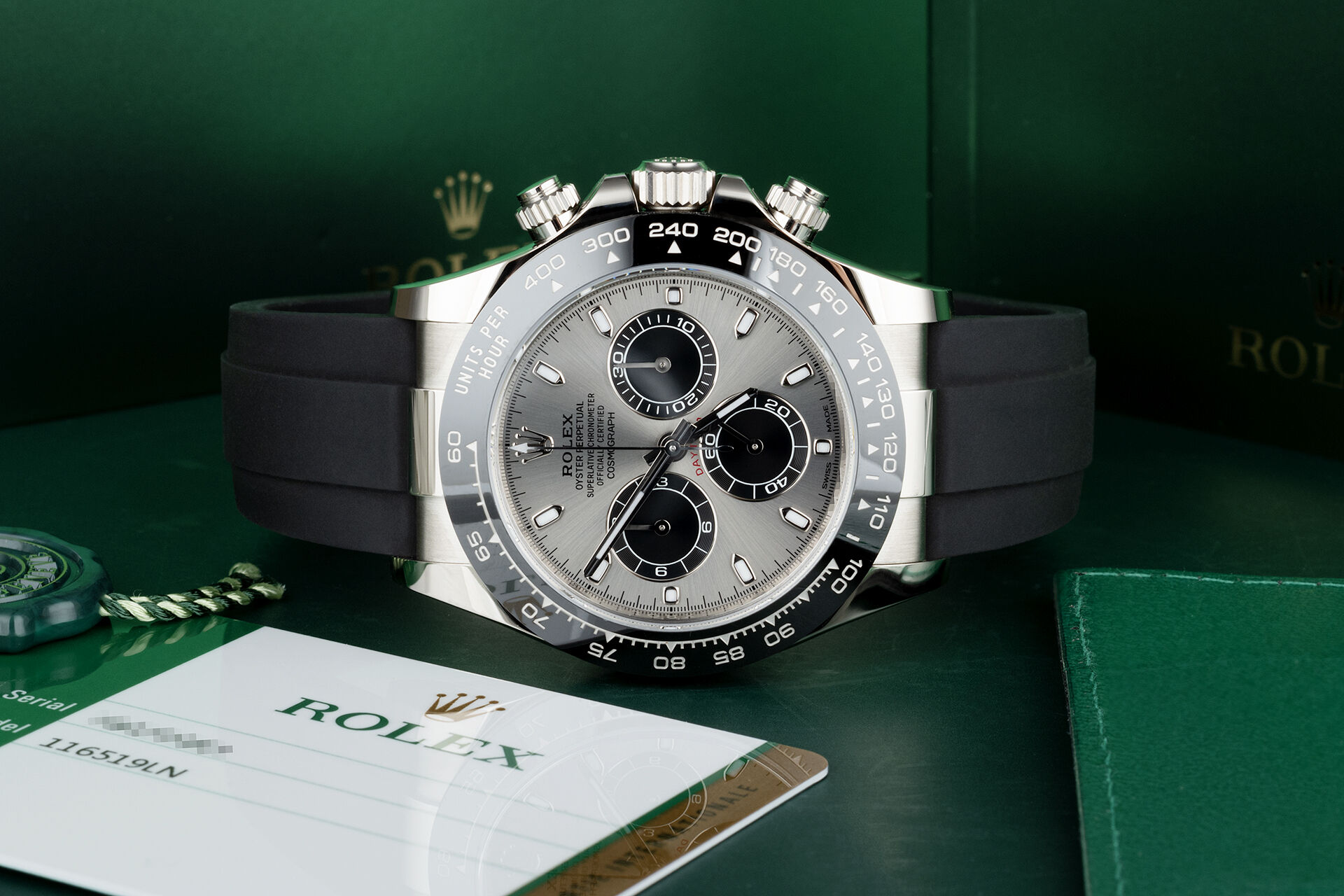 ref 116519LN | Rolex Warranty to 2025 | Rolex Cosmograph Daytona