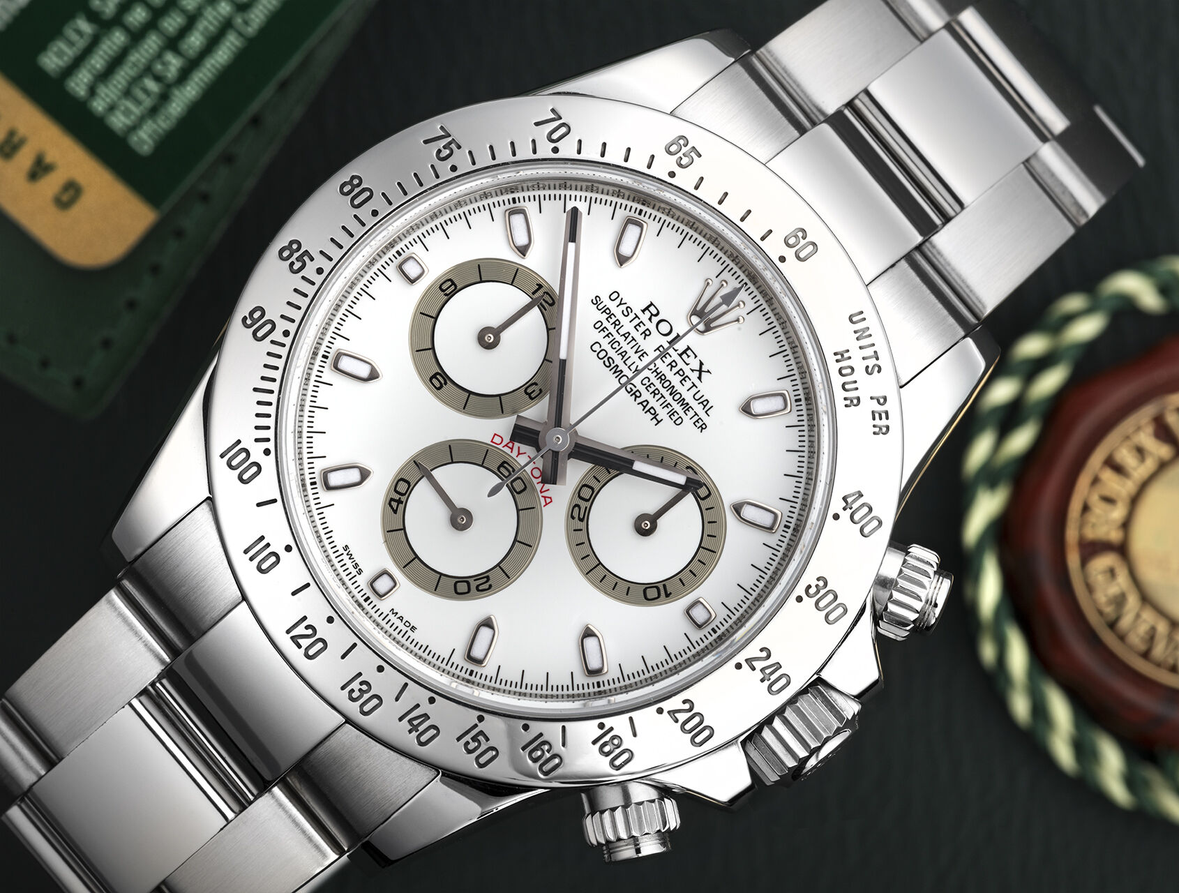 ref 116520 | 'White Dial' | Rolex Cosmograph Daytona