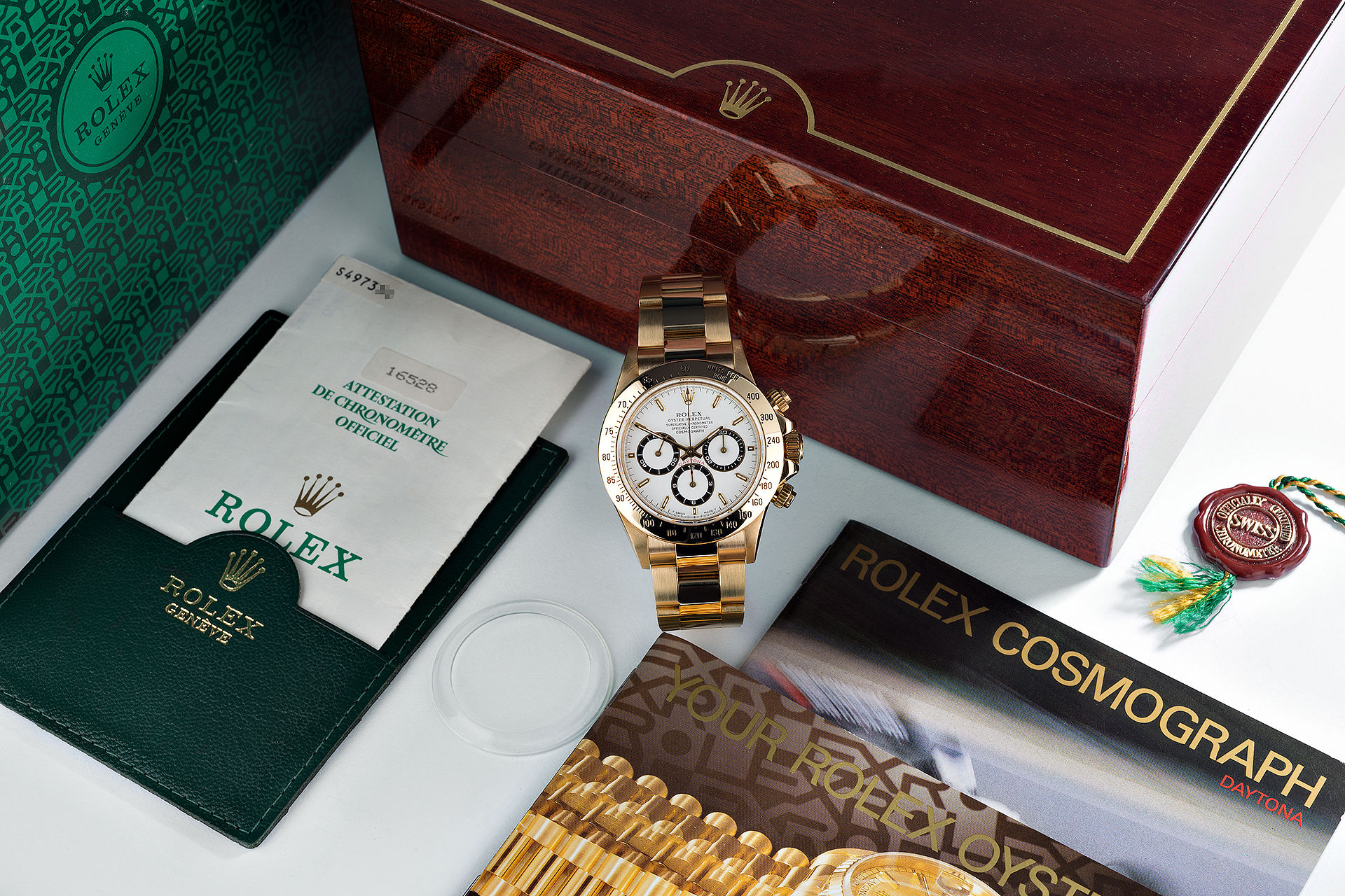 Yellow Gold "Zenith" | ref 16528 | Rolex Cosmograph Daytona