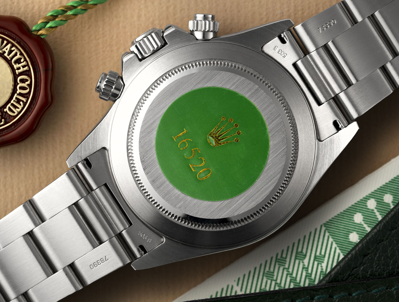 ref 16520 | Zenith - Full Set 'NOS' | Rolex Cosmograph Daytona