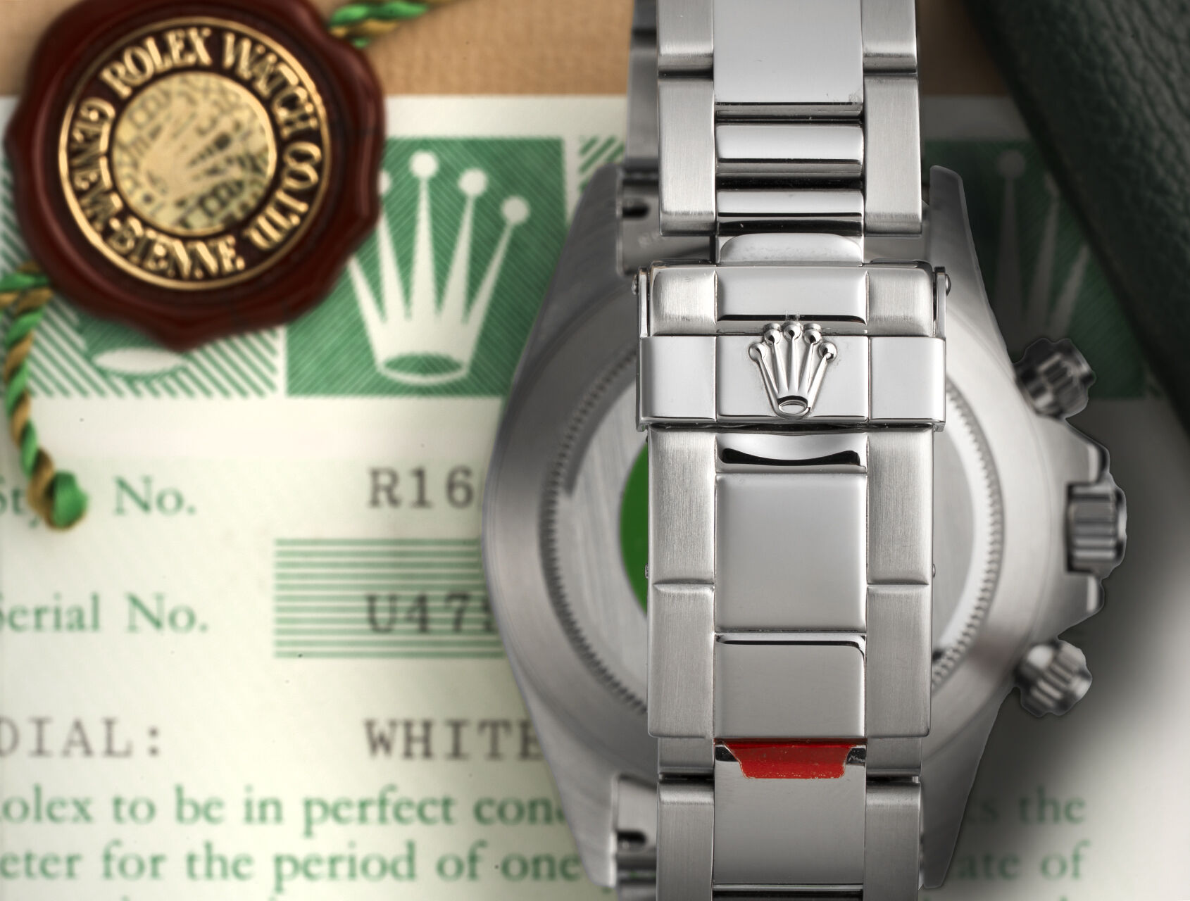 ref 16520 | Zenith - Full Set 'NOS' | Rolex Cosmograph Daytona