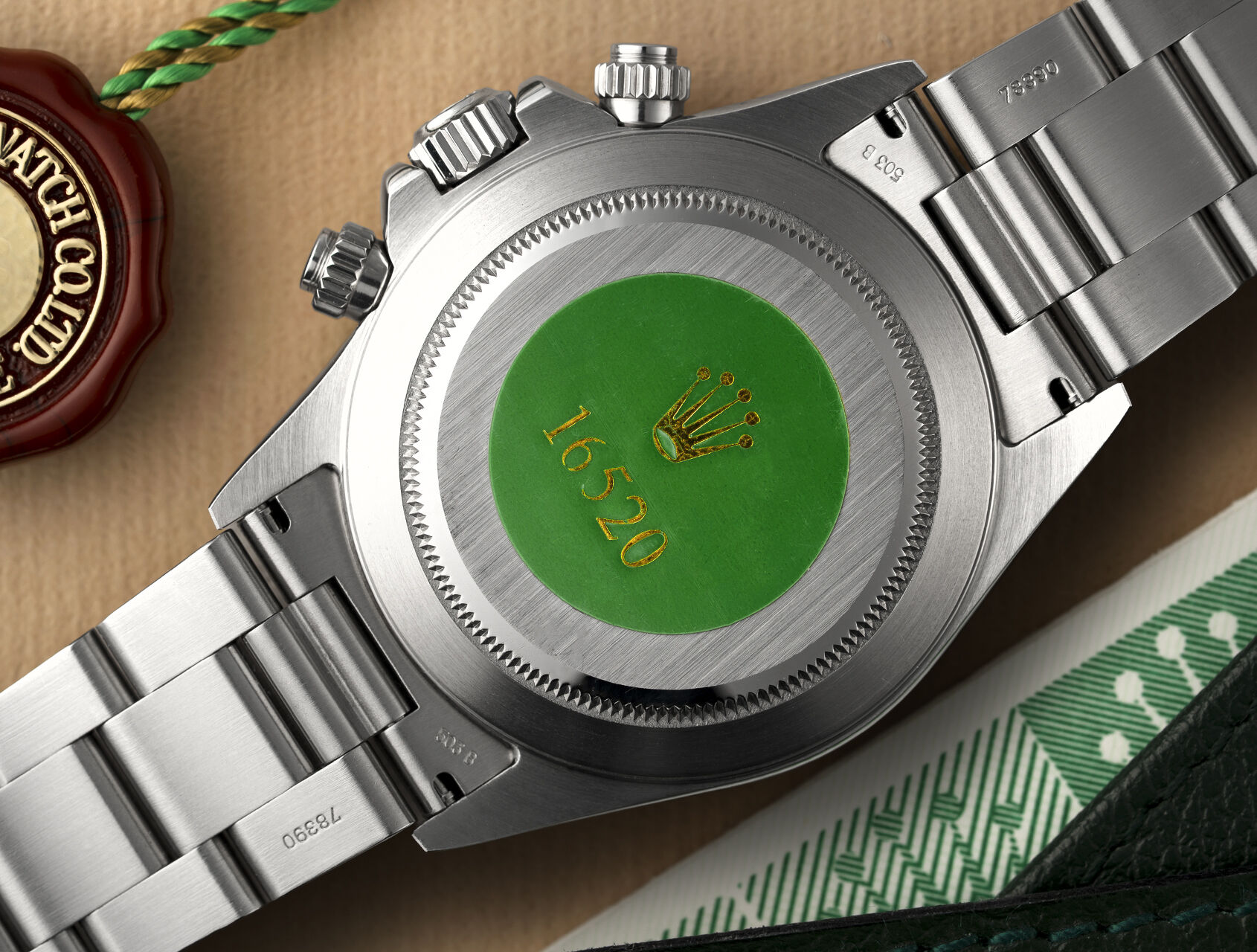 ref 16520 | Zenith - Full Set 'NOS' | Rolex Cosmograph Daytona