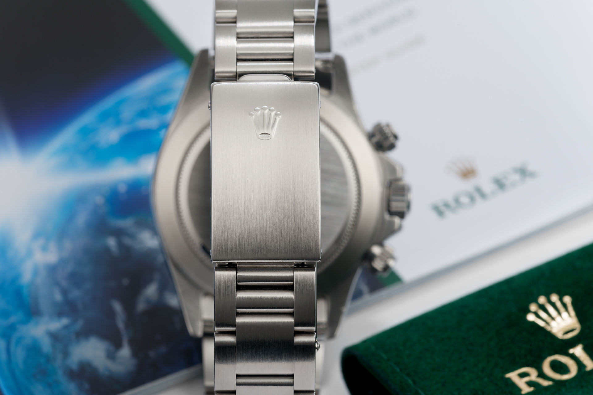 ref 16520 | Rare 'Up-Side Down 6' Rolex Warranty | Rolex Cosmograph Daytona