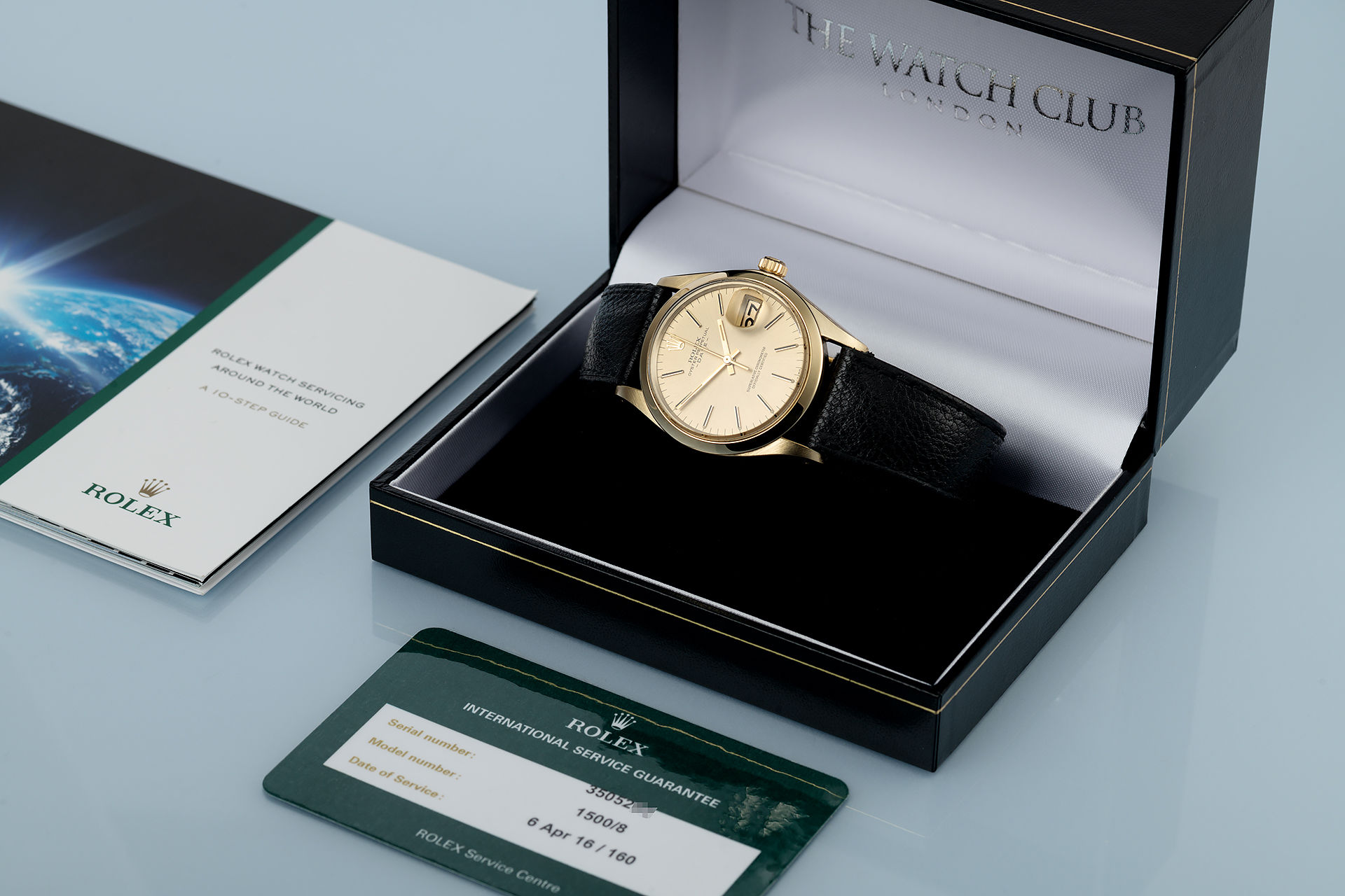 ref 1500 | '14ct Yellow Gold' | Rolex Date