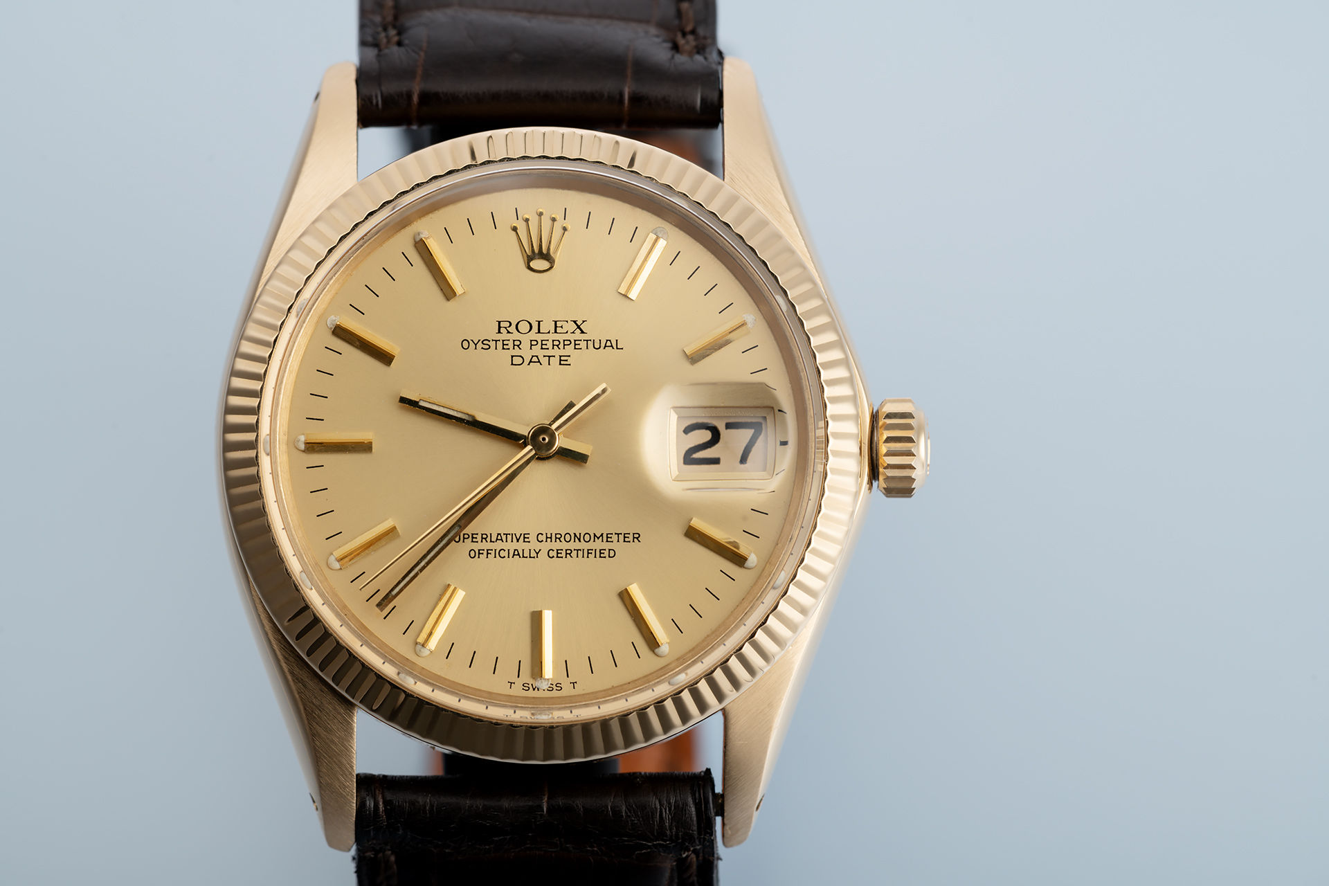 ref 1501 | 18ct Yellow Gold | Rolex Date