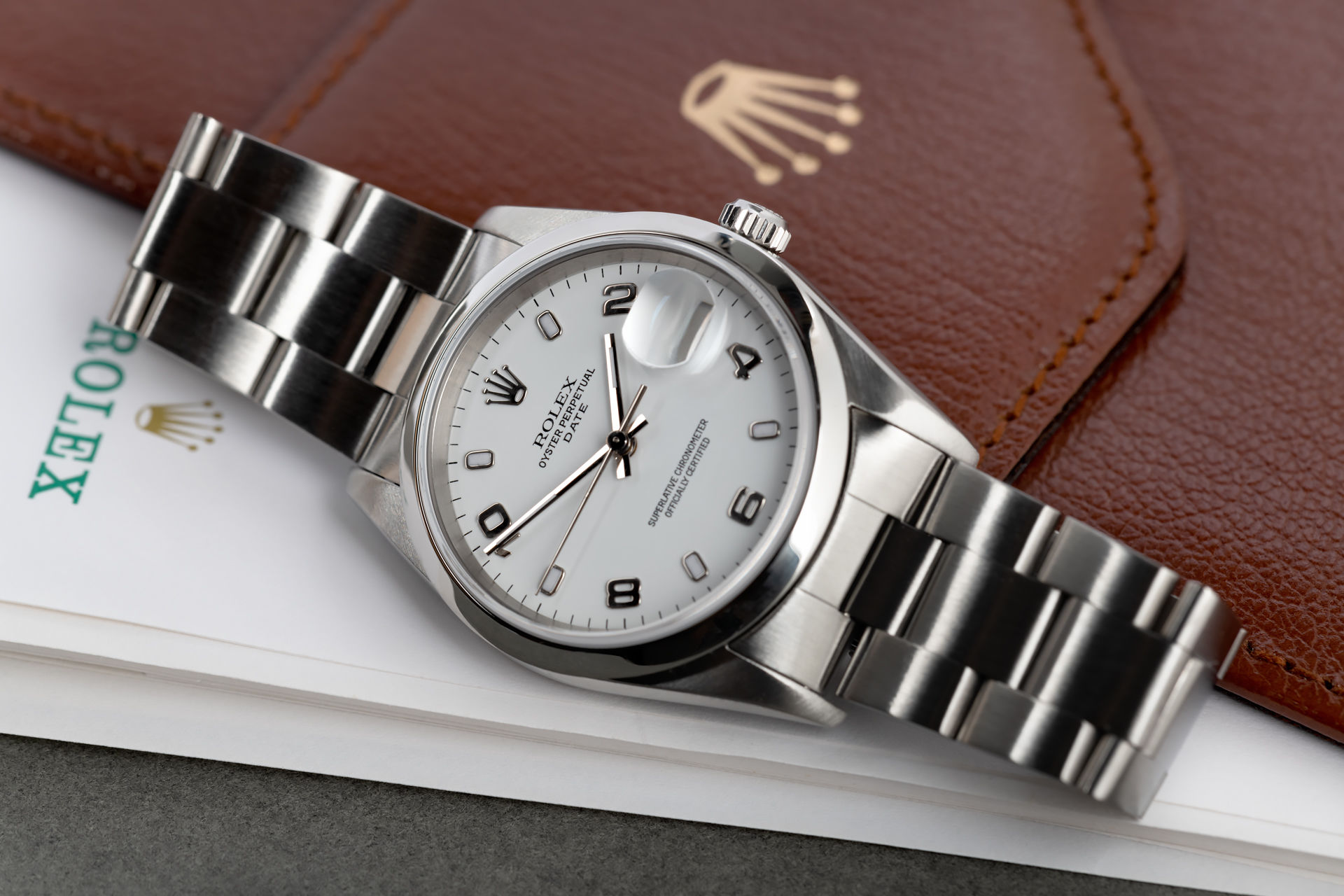 ref 15200 | 34mm Classic Model | Rolex Date