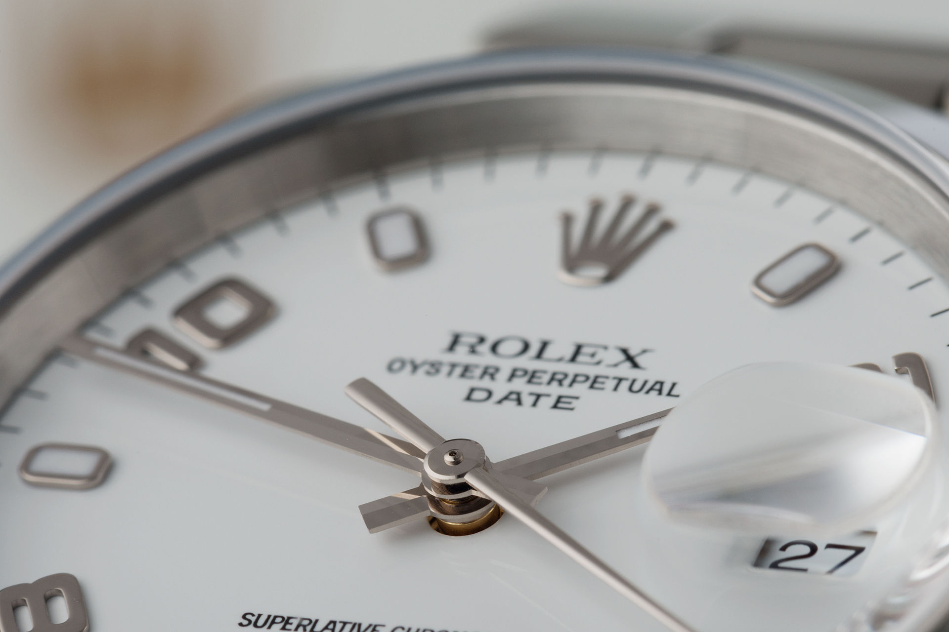 ref 15200 | 34mm 'Rolex Warranty' | Rolex Date