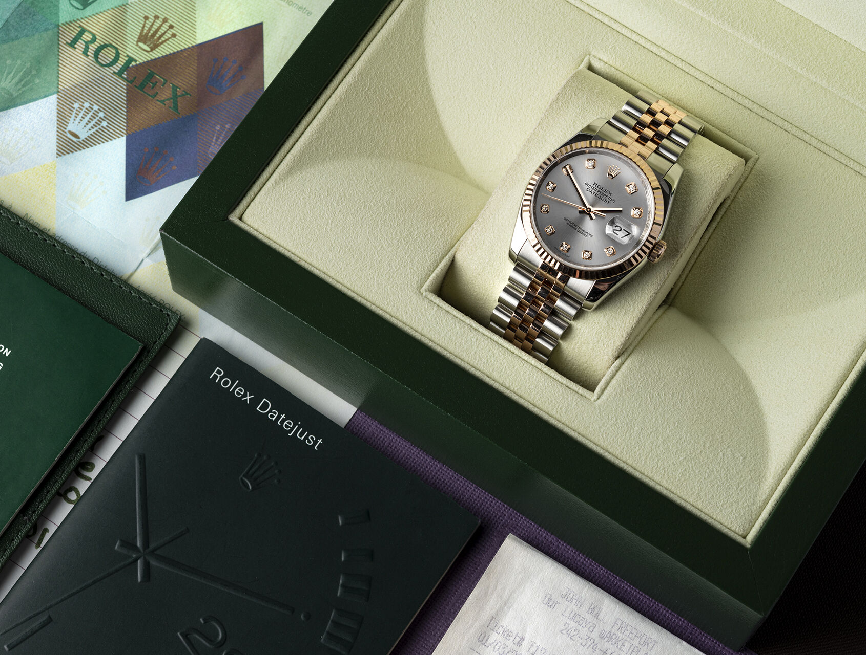 ref 116231 | 116231 - Everose & Steel | Rolex Datejust
