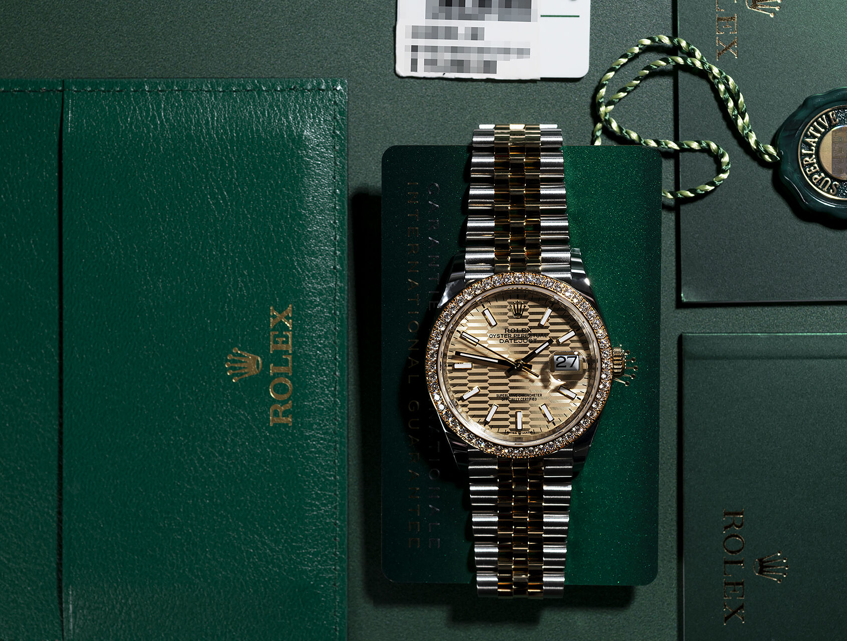 ref 126283RBR | 126283RBR - Diamond Bezel | Rolex Datejust