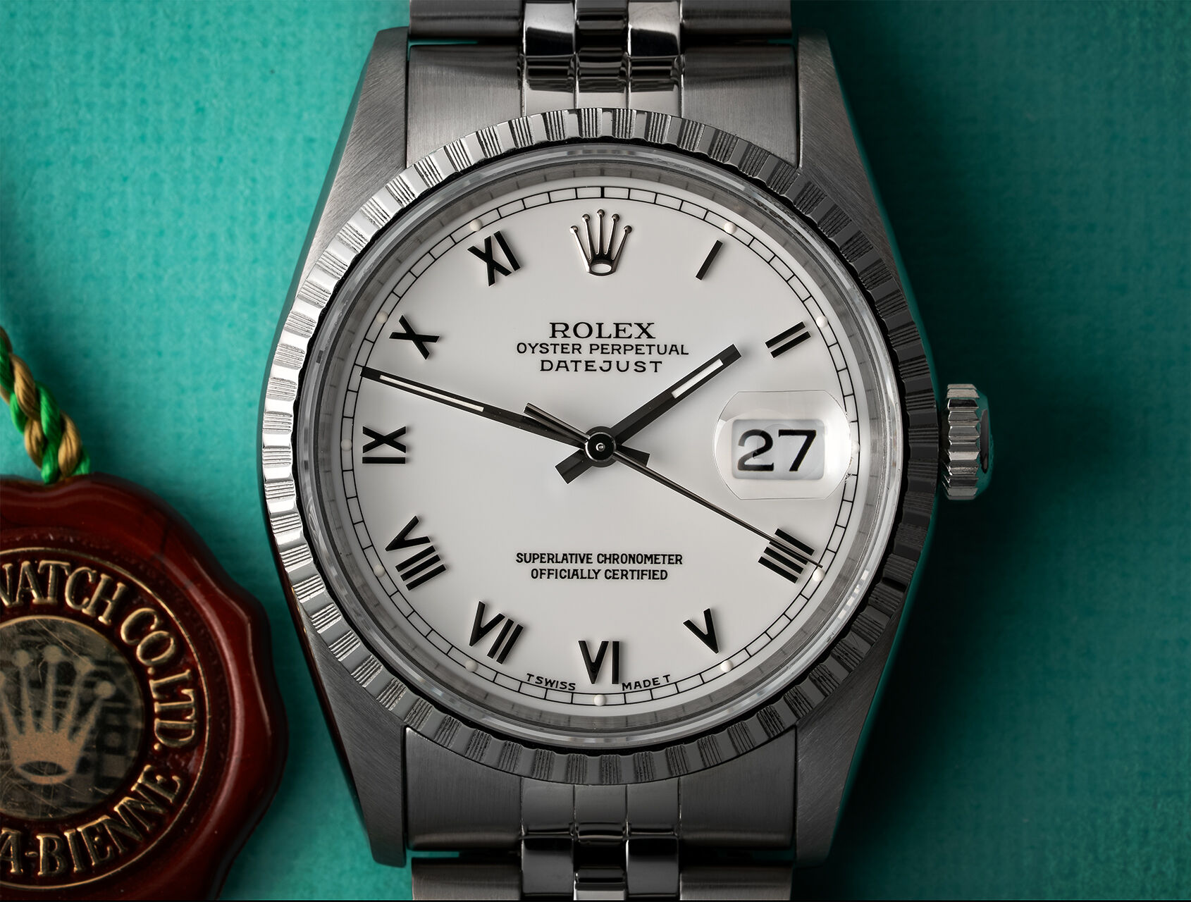 ref 16220 | 16220 - Engine Turned | Rolex Datejust