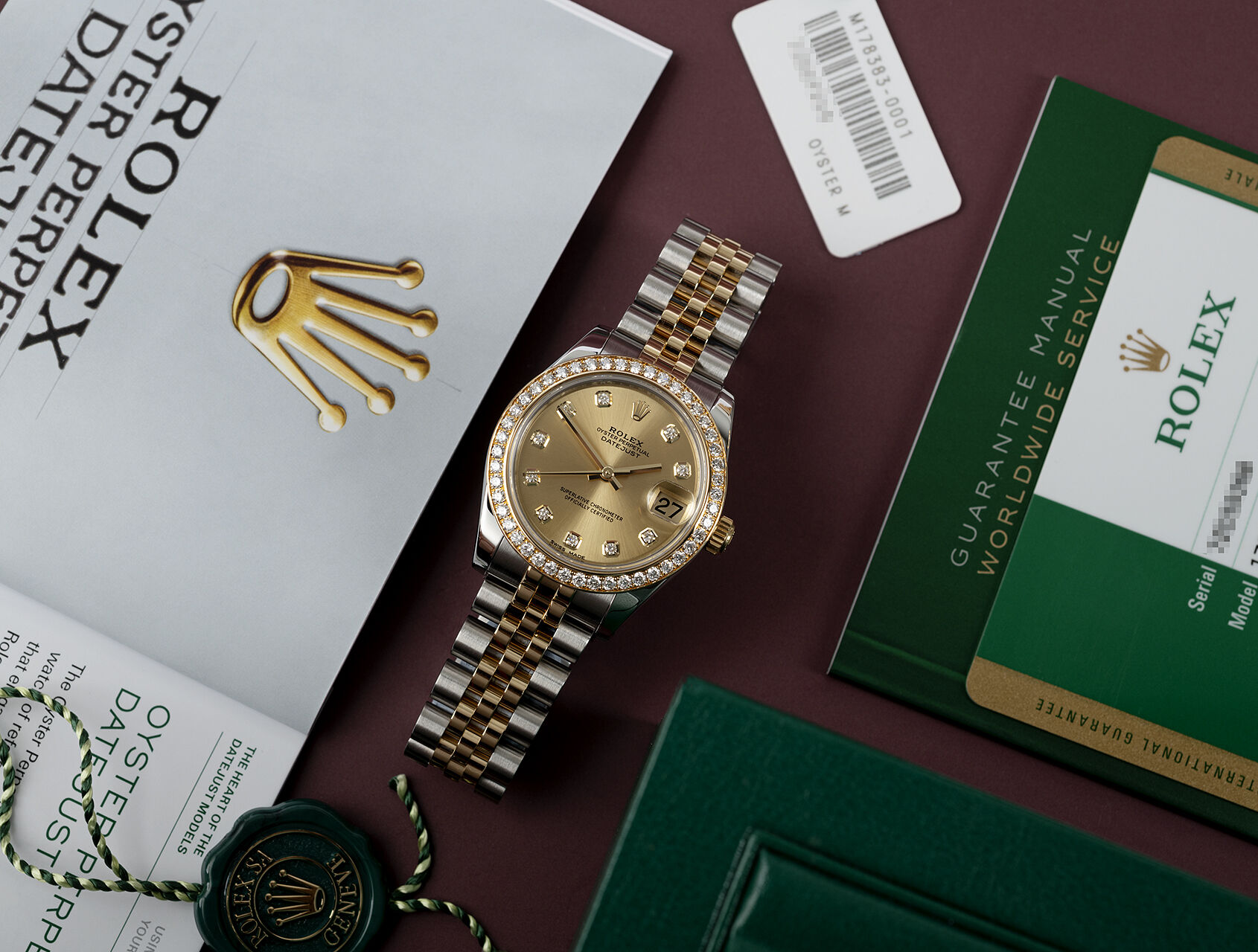 ref 178383 | 178383 - Diamond-Set | Rolex Datejust