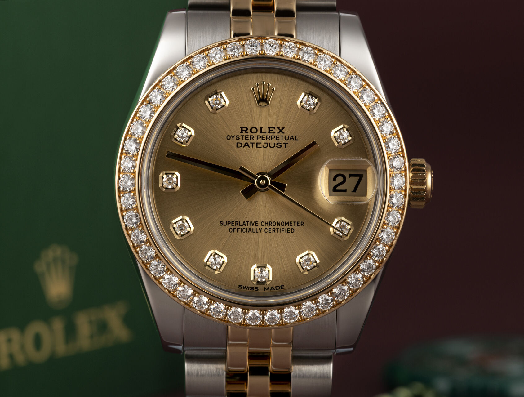 ref 178383 | 178383 - Diamond-Set | Rolex Datejust