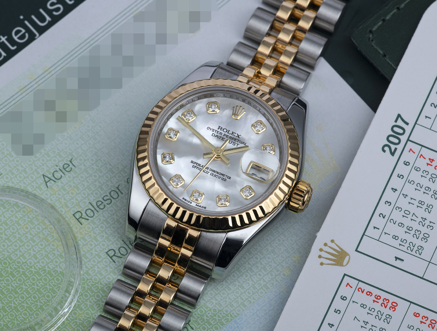 ref 179173 | 179173 - Mother of Pearl | Rolex Datejust