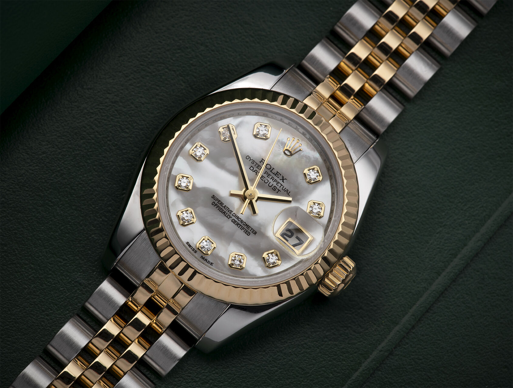 ref 179173 | 179173 - Mother of Pearl | Rolex Datejust