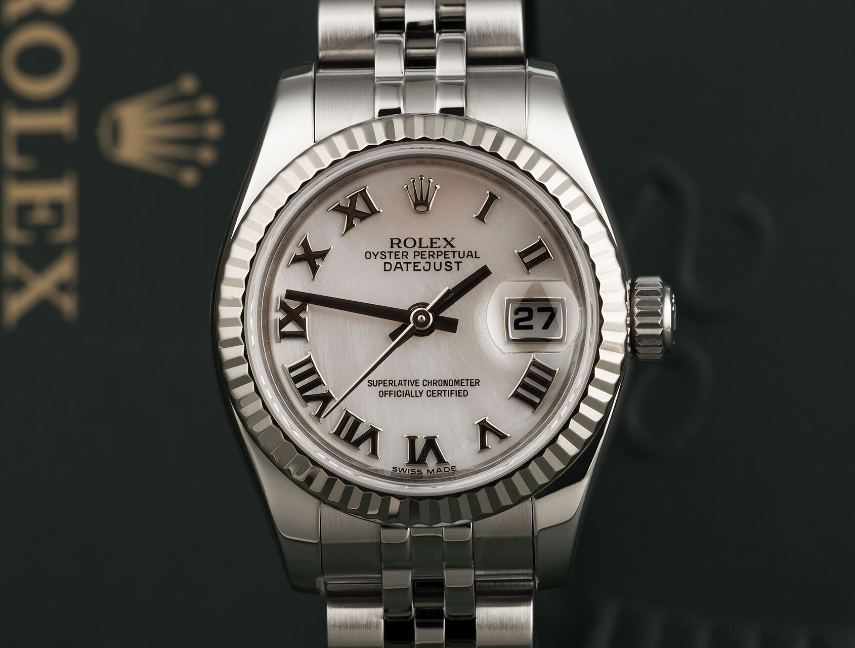 ref 179174 | 179174 - Mother of Pearl | Rolex Datejust