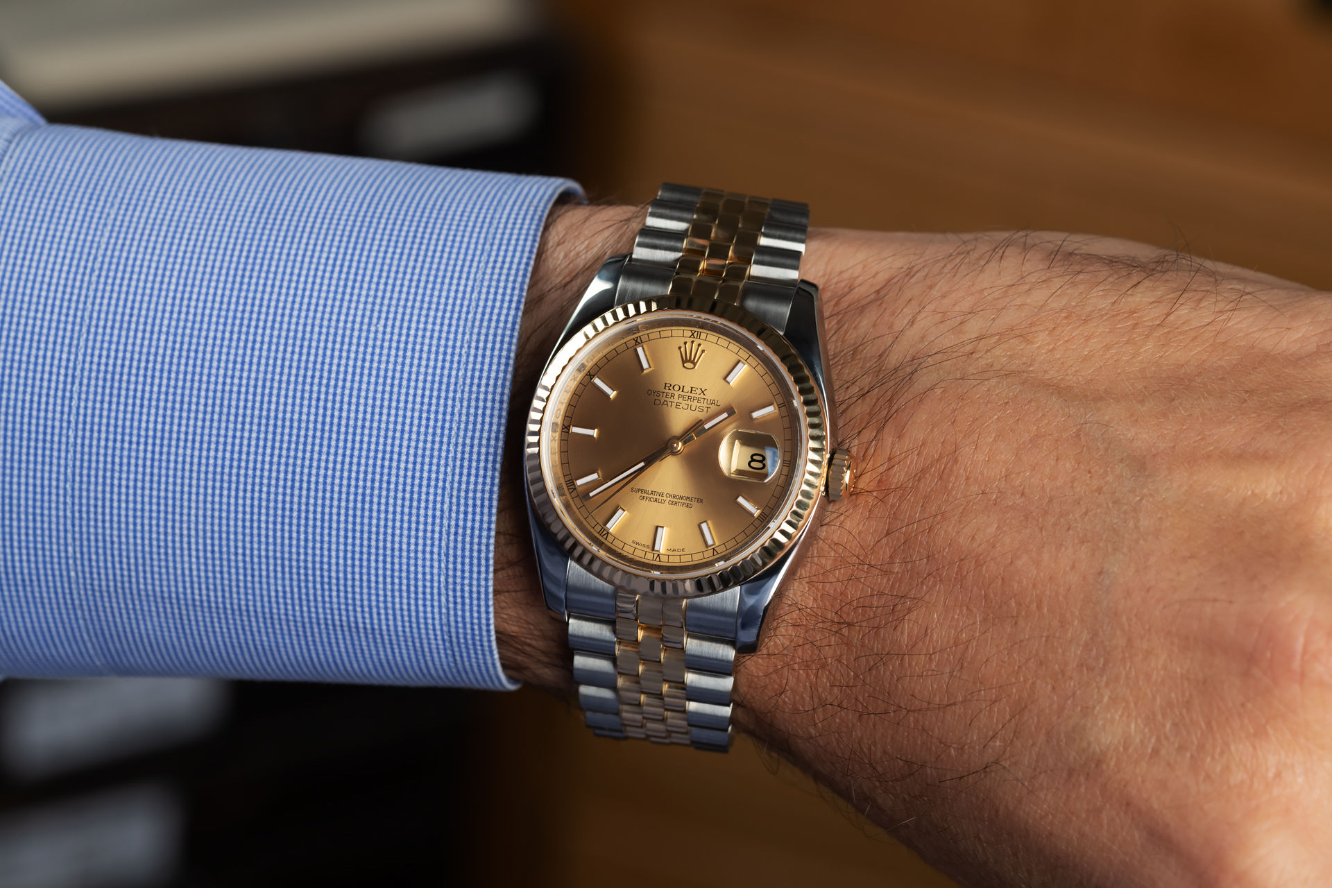 ref 116233 | 18ct Gold & Steel 'Full Set' | Rolex Datejust