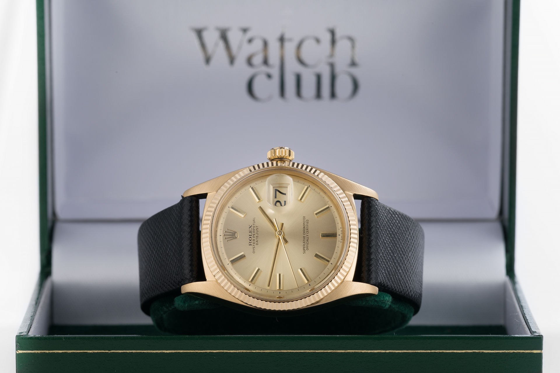 ref 6605 | 18ct Yellow Gold 'Butterfly Rotor' | Rolex Datejust