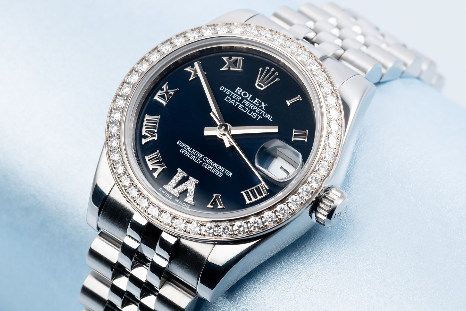 ref 178384 | Diamond Bezel 'Full Set' | Rolex Datejust 31