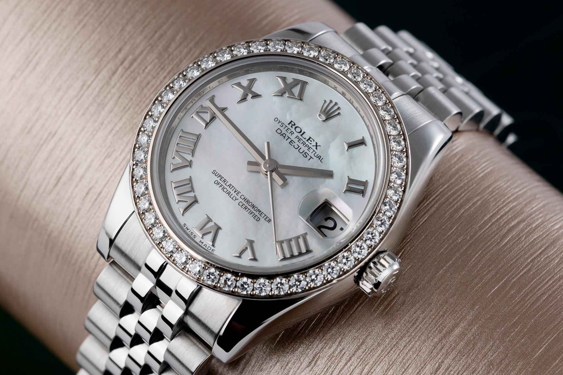 Diamond Set | ref 178384 | Rolex Datejust 31