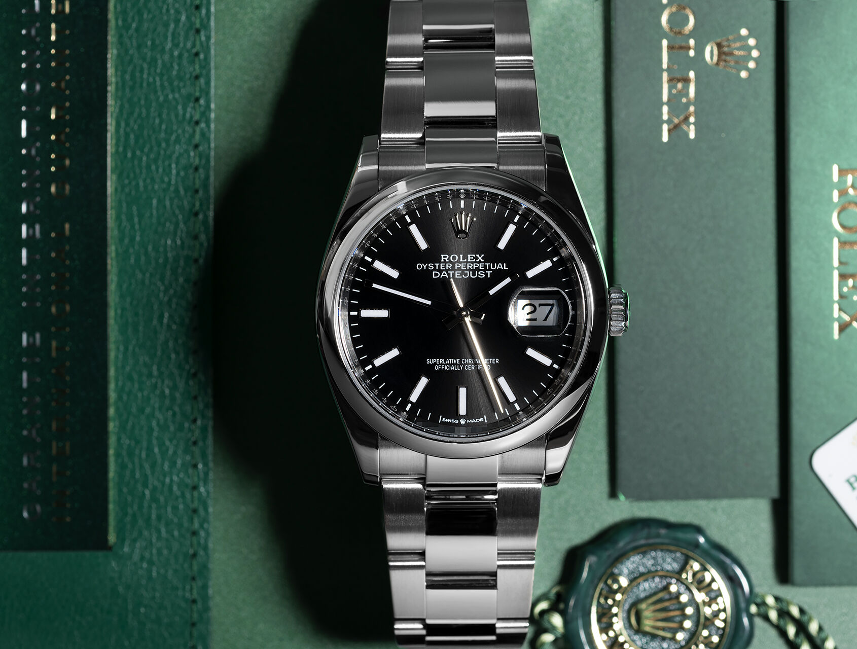 ref 126200 | 126200 - Box & Certificate | Rolex Datejust 36