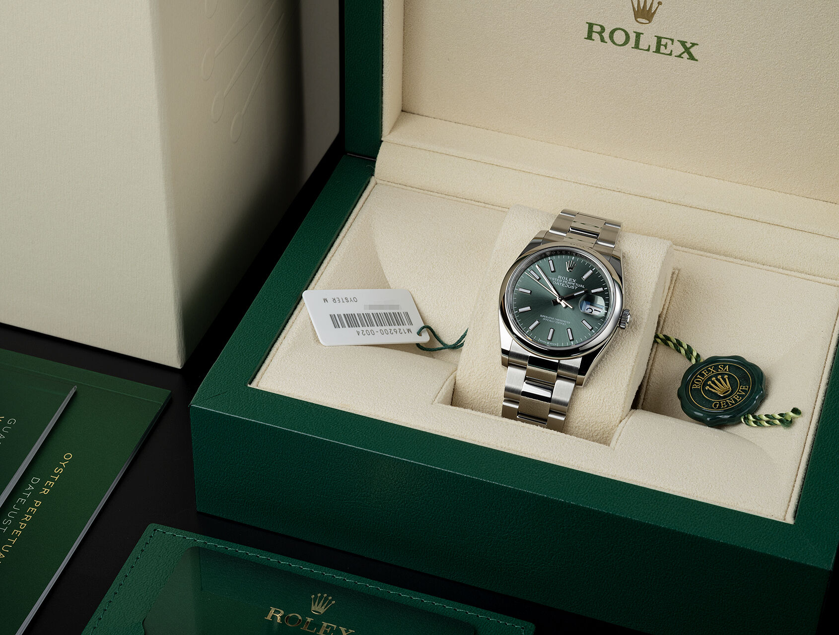 ref 126200 | 126200 - Box & Certificate | Rolex Datejust 36