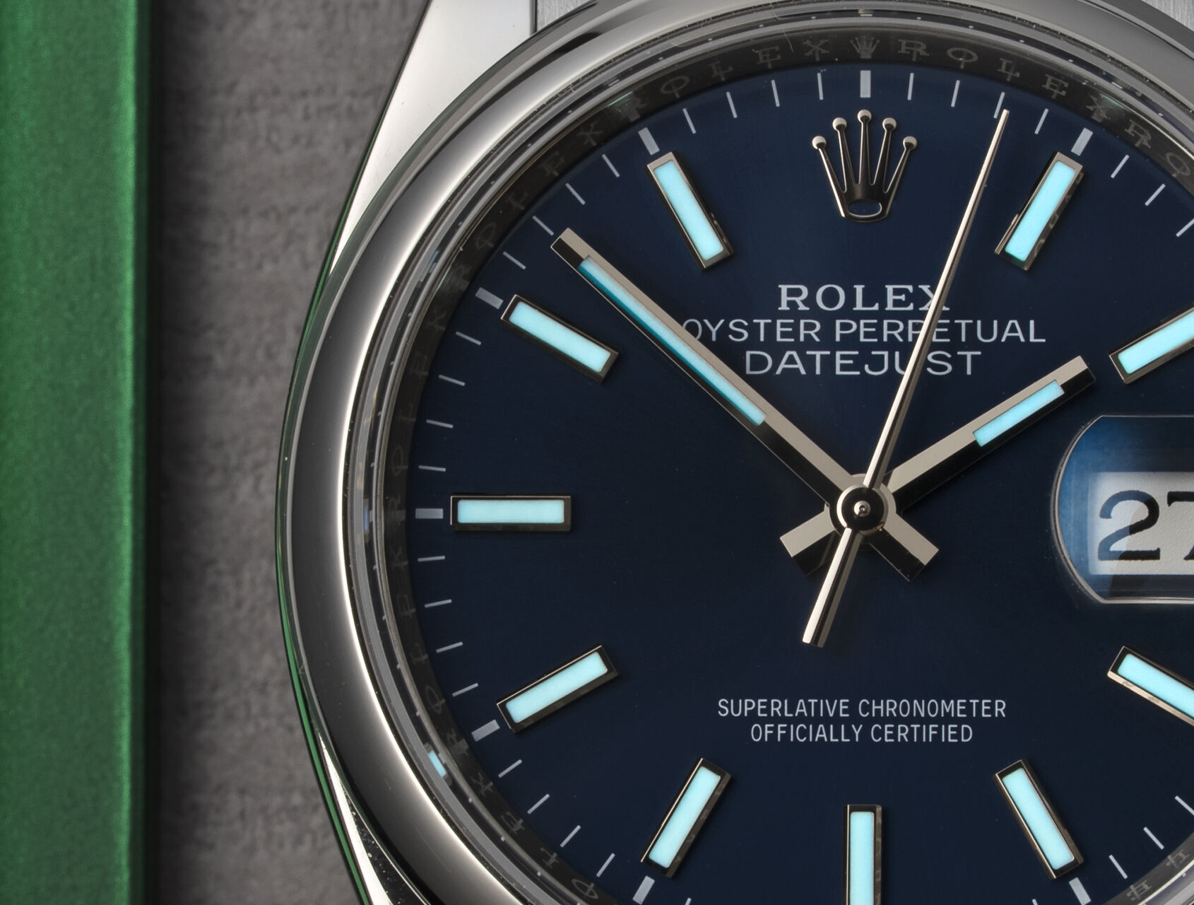 ref 126200 | 126200 - Bright Blue | Rolex Datejust 36