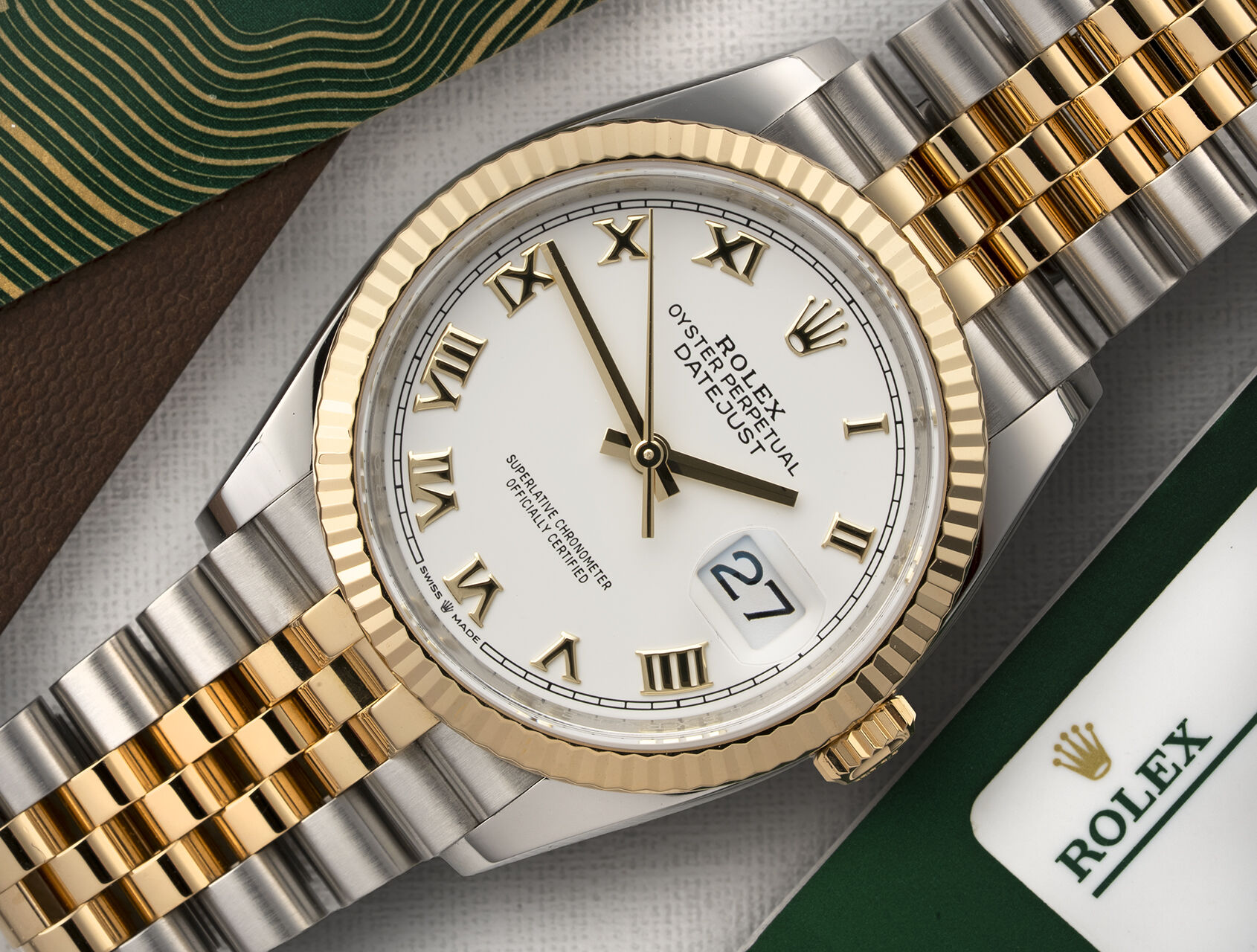 ref 126233 | 126233 - Box & Certificate | Rolex Datejust 36