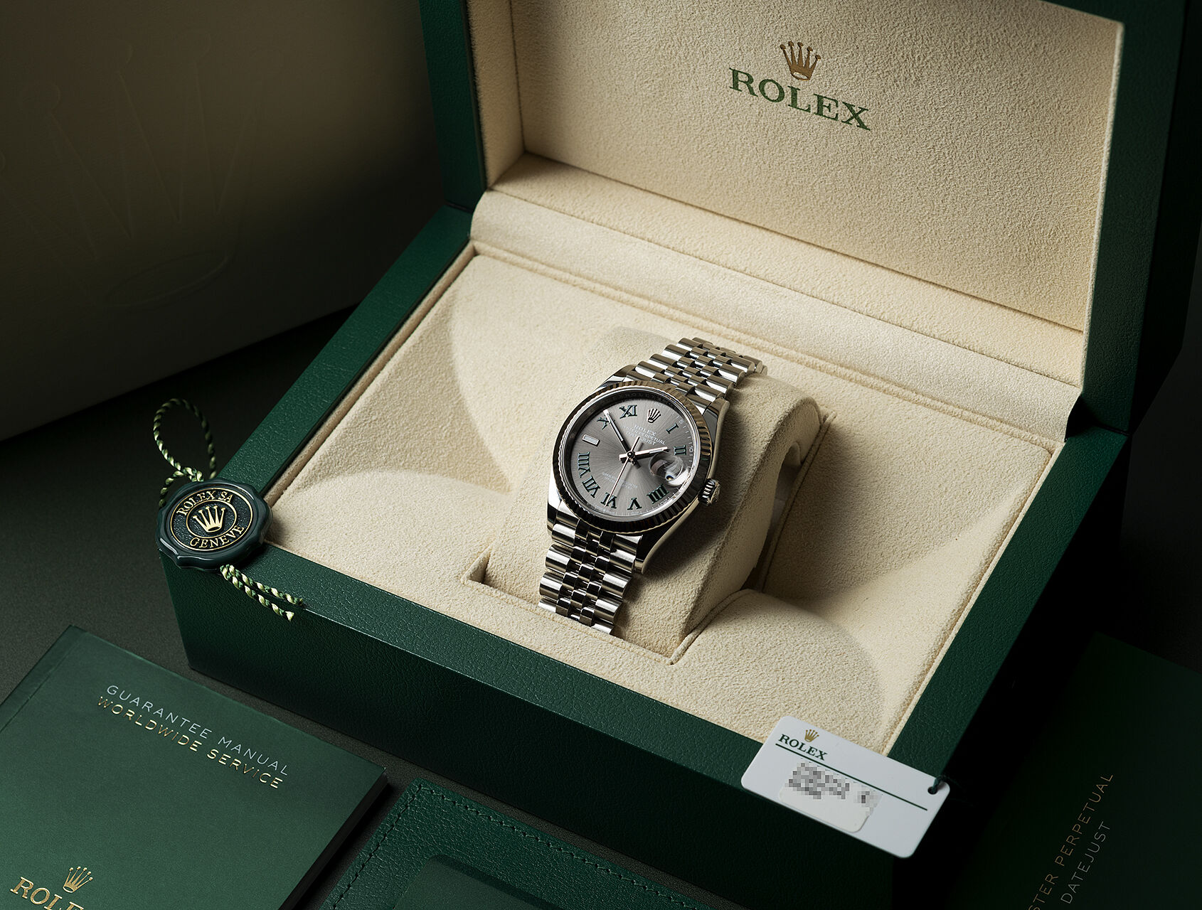 ref 126234 | 126234 - Box & Certificate | Rolex Datejust 36