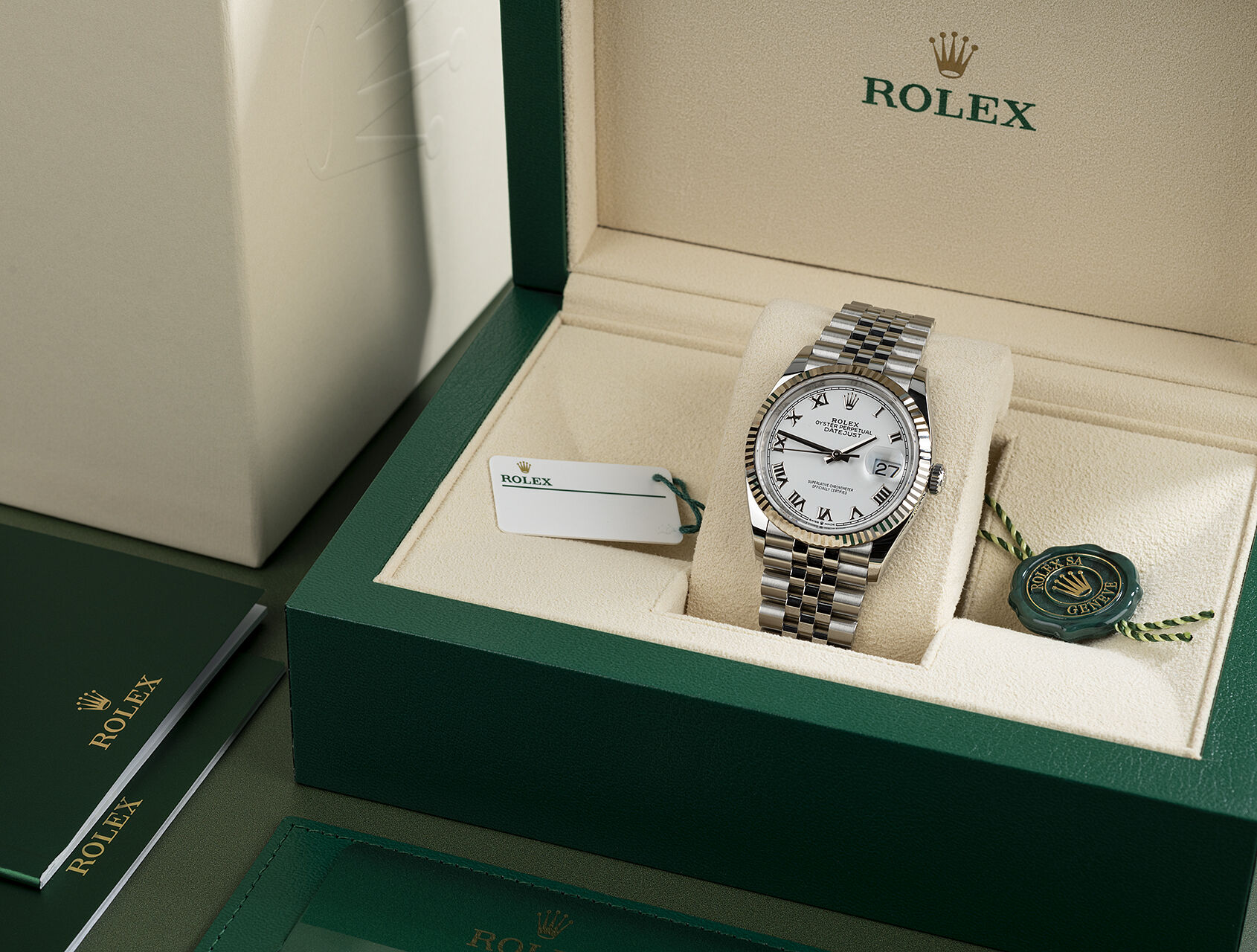 tham chiếu 126234 |  126234 - Hộp & Giấy chứng nhận |  Rolex Datejust 36