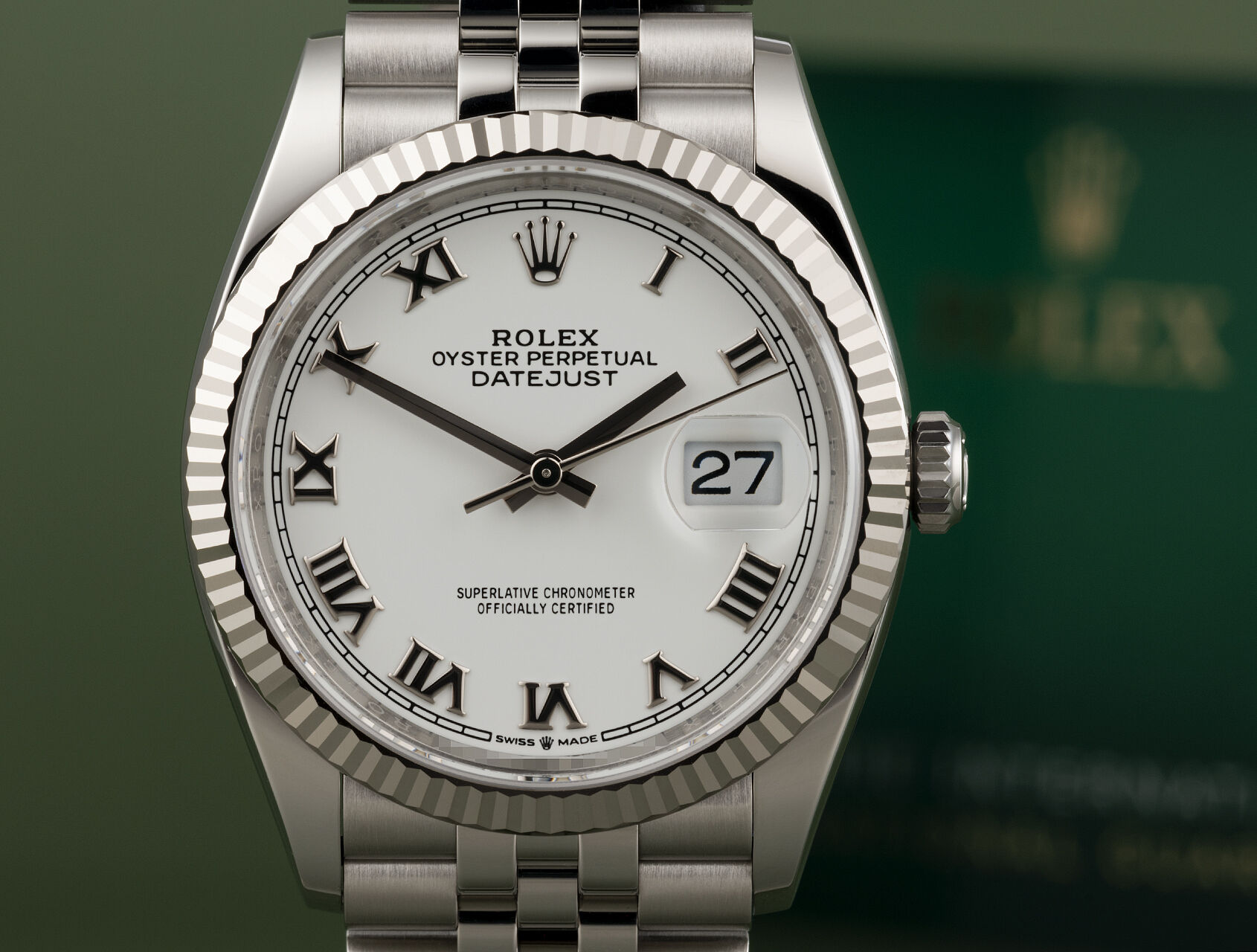 ref 126234 | 126234 - Box & Certificate | Rolex Datejust 36