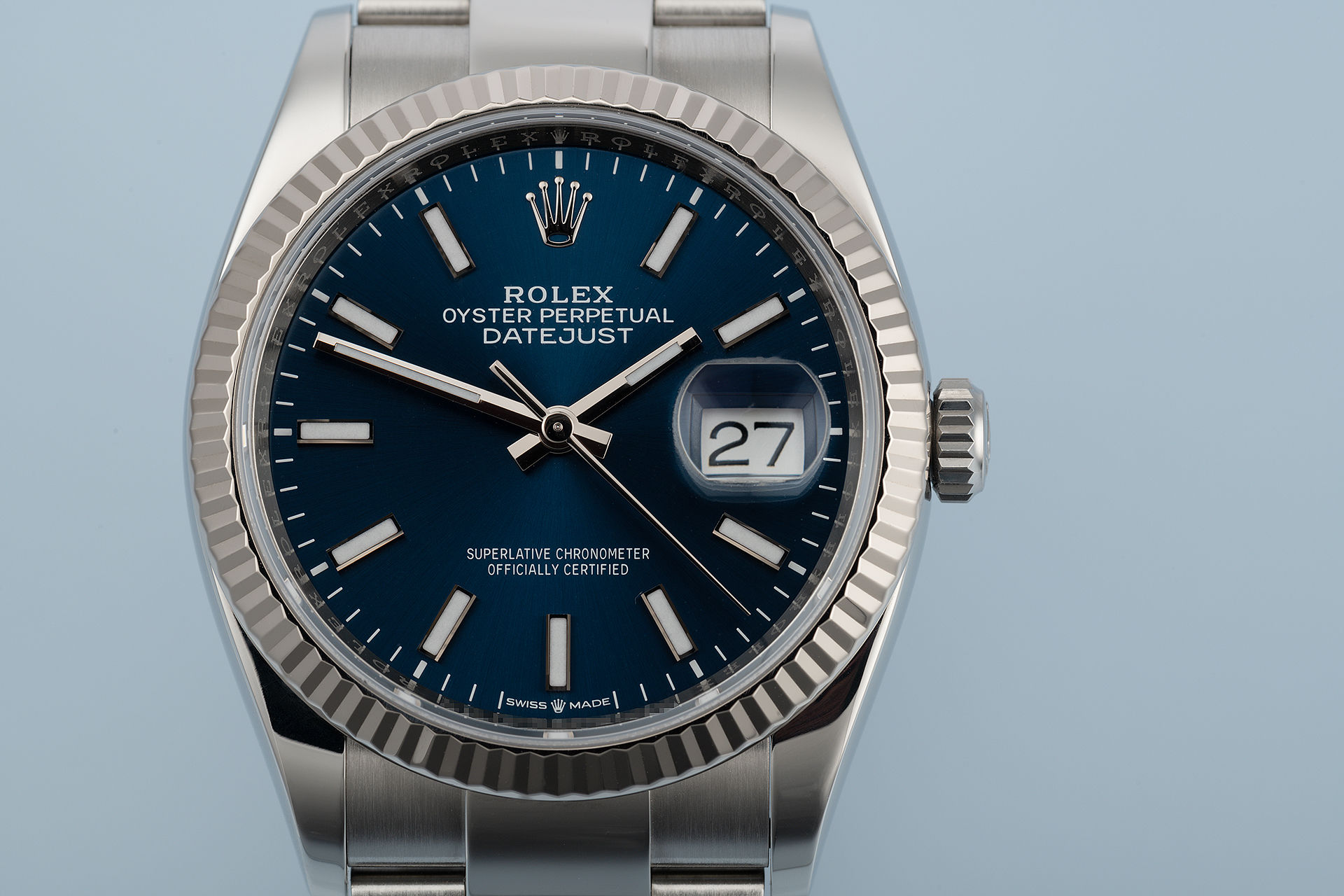 ref 126234 | '3235 Model' 5 Year Warranty | Rolex Datejust 36