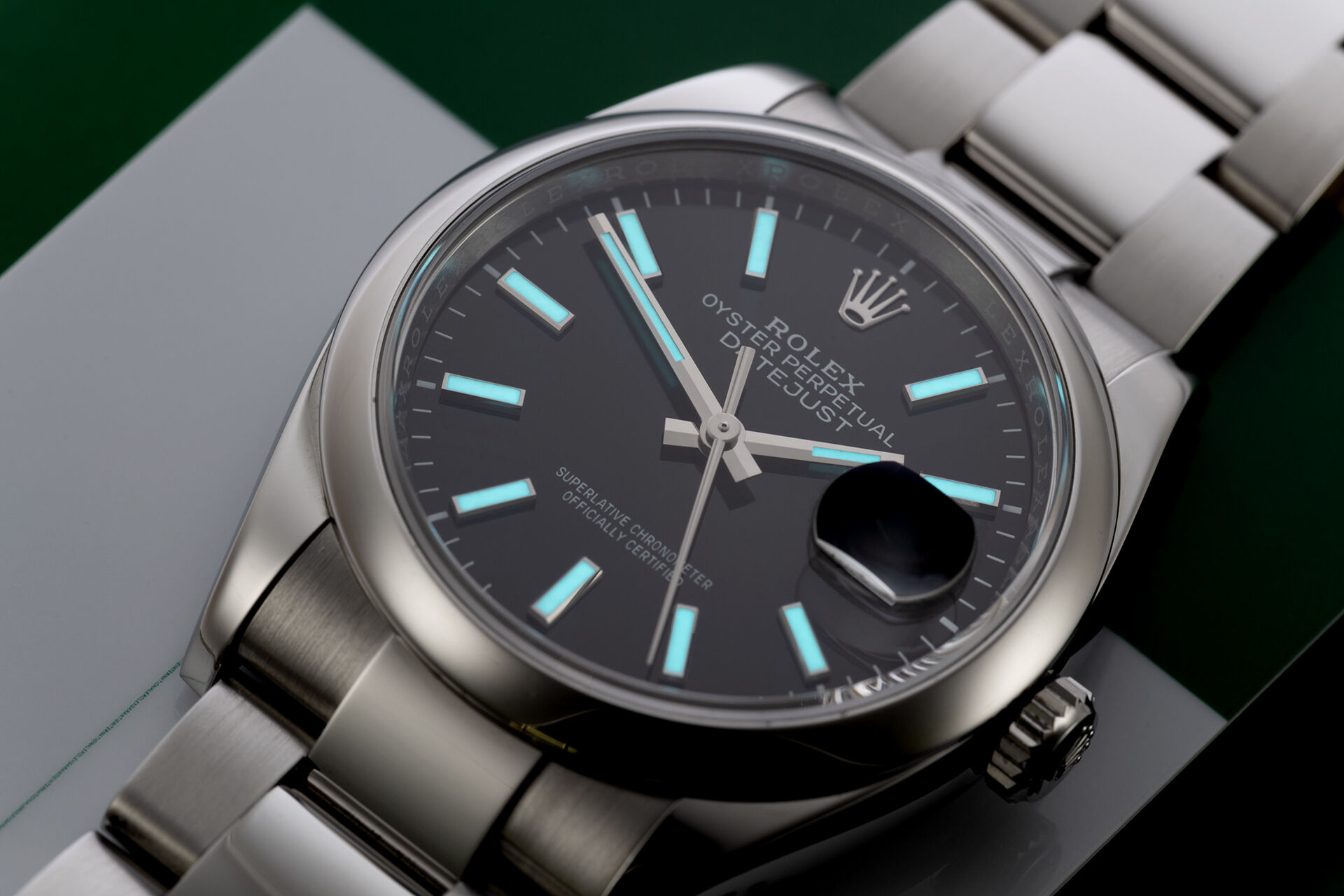 ref 126200-0003 | Box & Certificate | Rolex Datejust 36