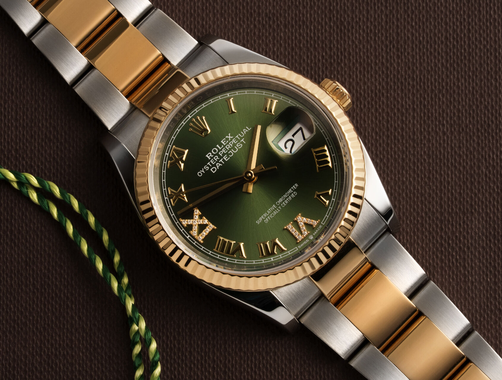 ref 126233 | Diamond VI and IX | Rolex Datejust 36