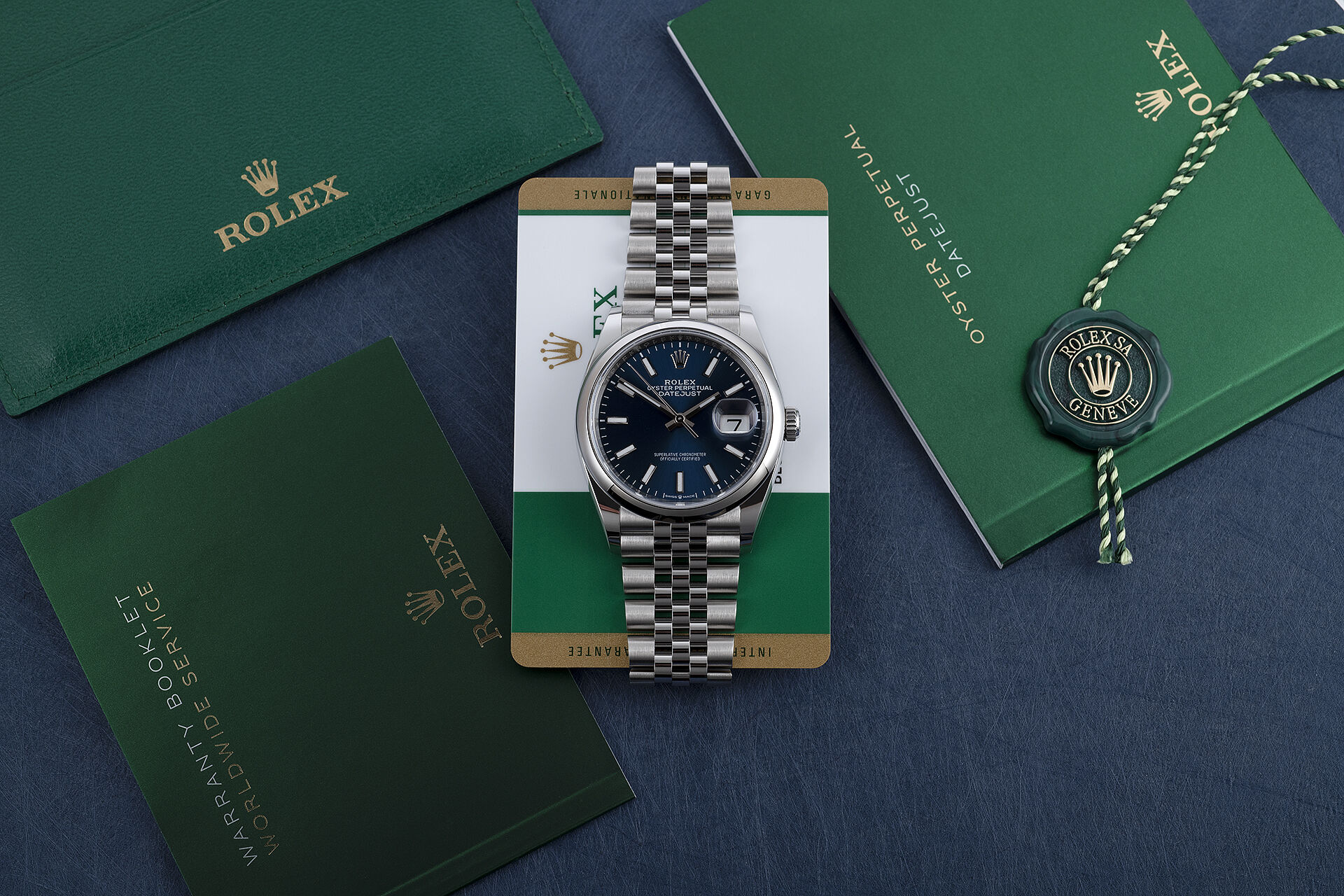 ref 126200 | Rolex Warranty to 2025 | Rolex Datejust 36