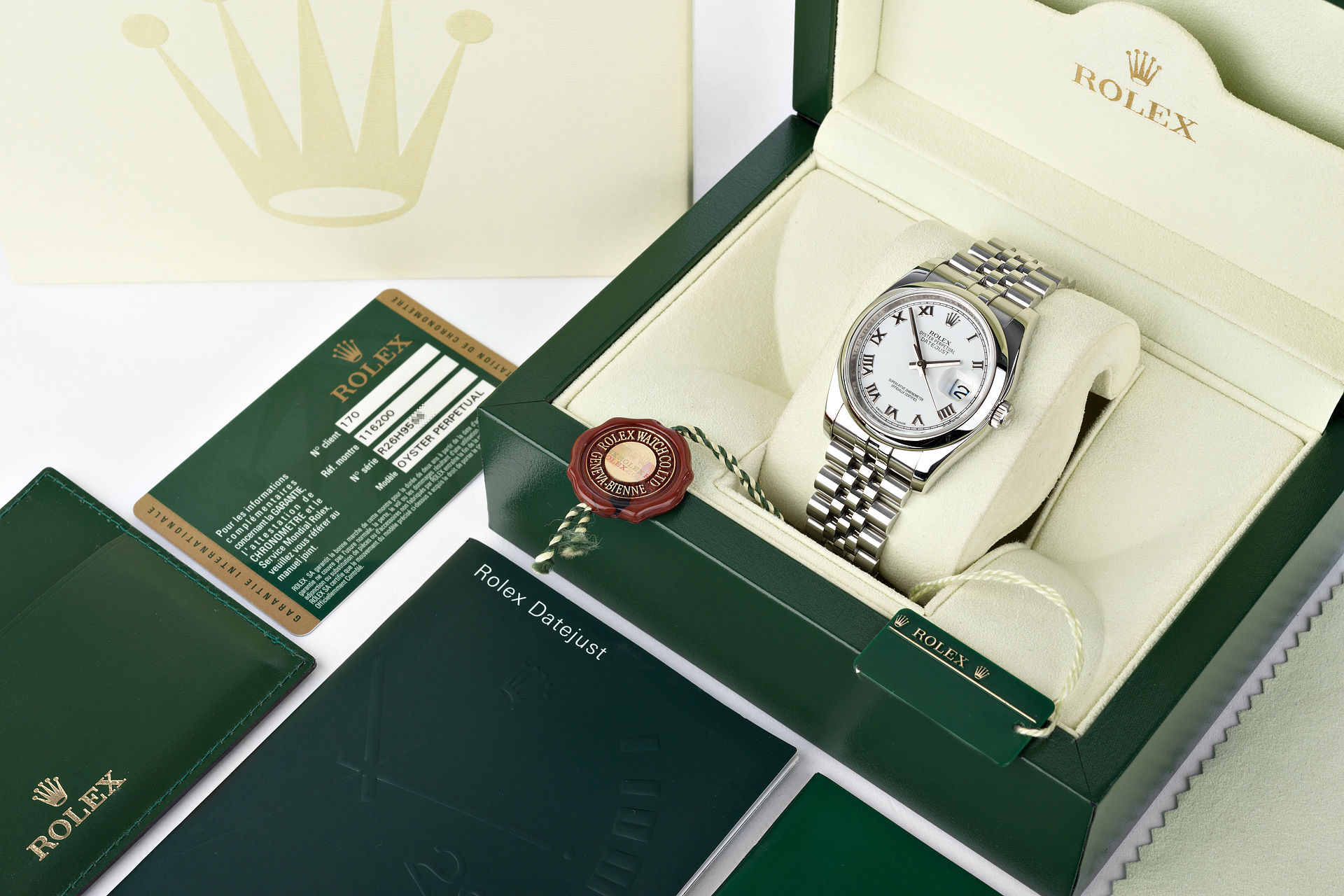 ref 116200 | 36mm Box & Papers | Rolex Datejust